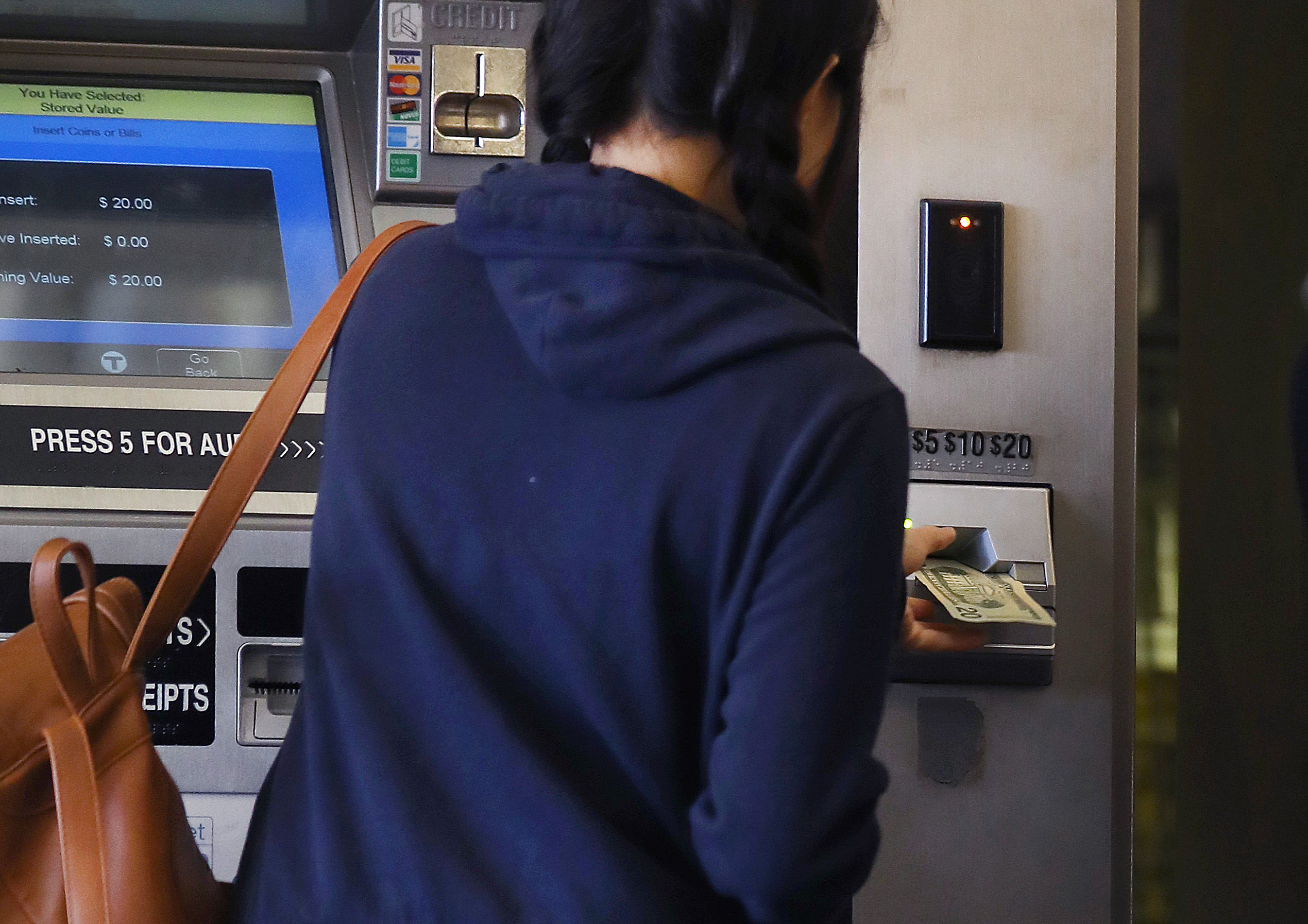 When the new system kicks in during the second half of 2020, the T will deploy vending machines in currently underserved areas, but riders will have to charge up their CharlieCards before they board.