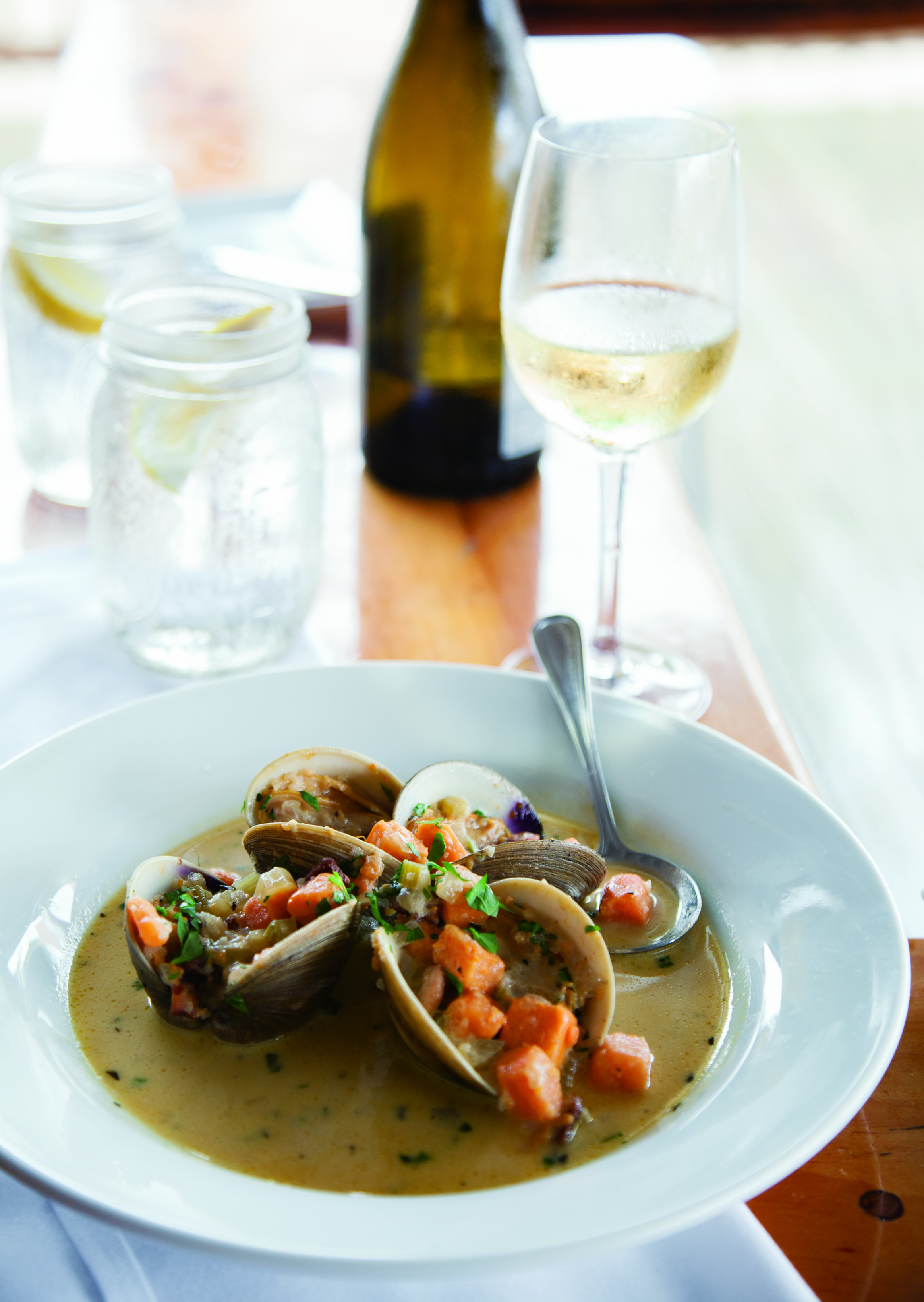 John Carafoli ‘Cape Cod Chef’s Table’ and his clam chowder recipe