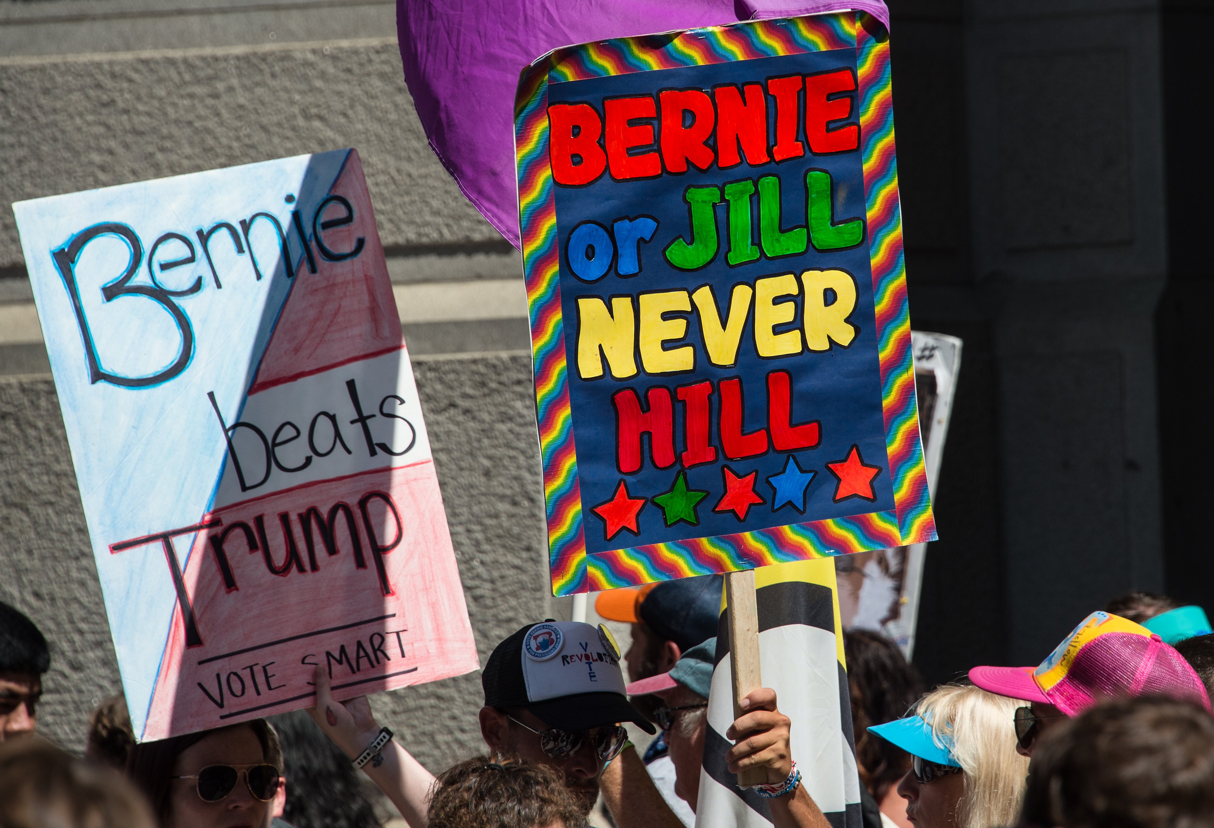 A rift remains in the Democratic Party’s base heading into the convention.