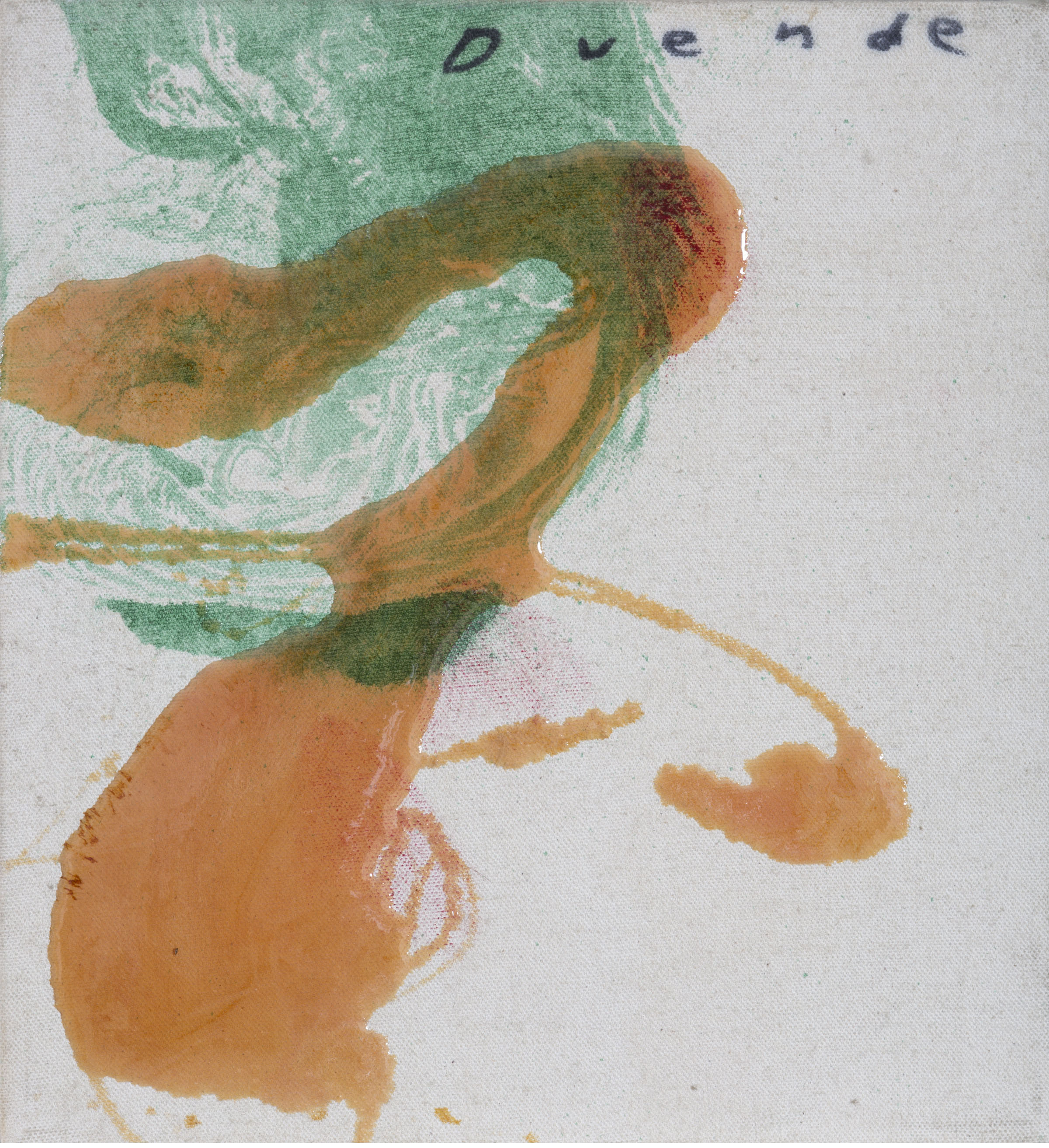 Work by Julian Schnabel.