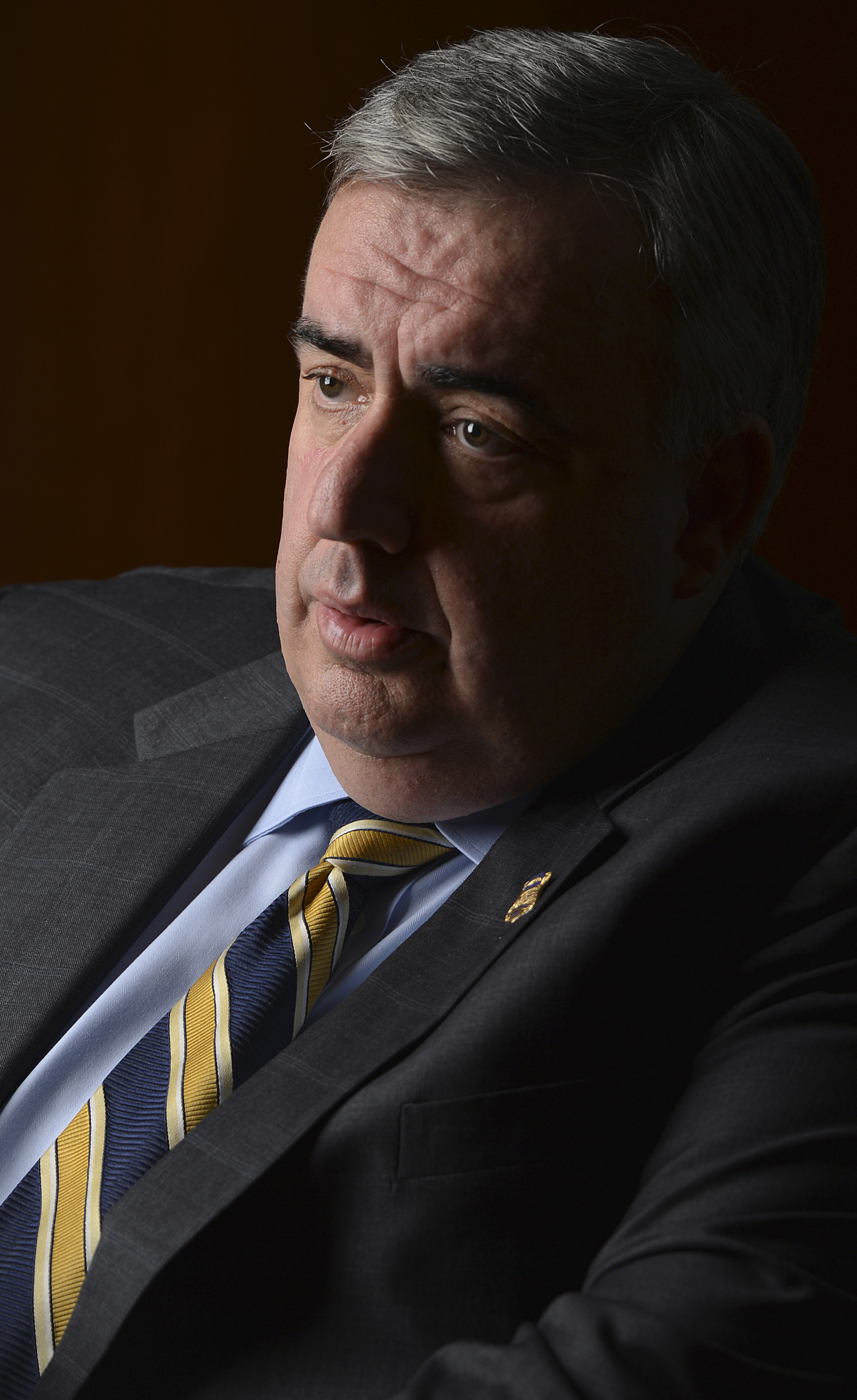 Edward Davis left his police job last year.