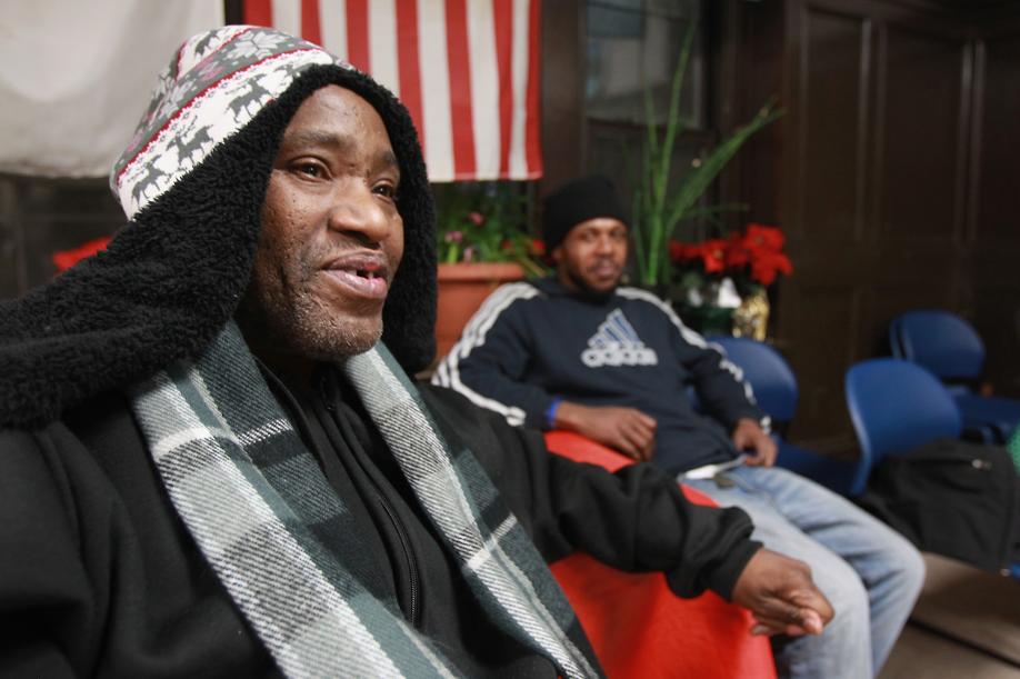 Albert Hargrove (left) and Richard Briggs said a judge took them to the Boston Night Center after they asked directions.