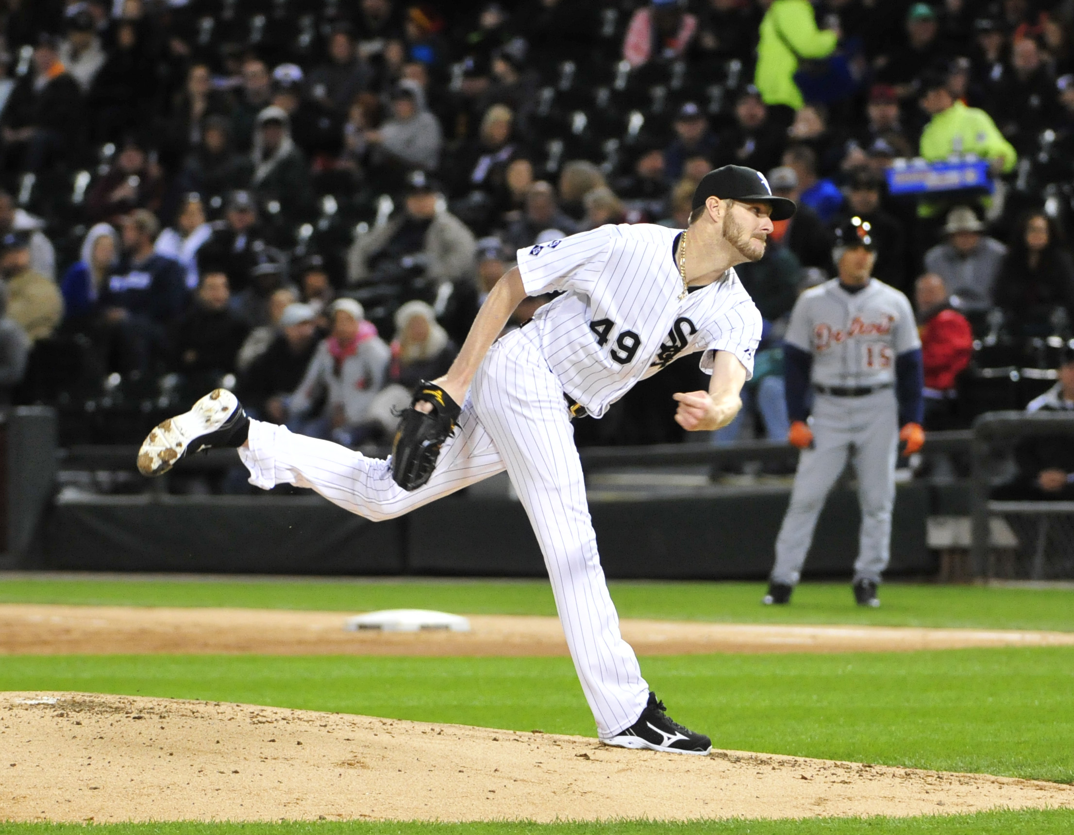 Chris Sale is one of three White Sox pitchers to throw at least 200 innings this season.