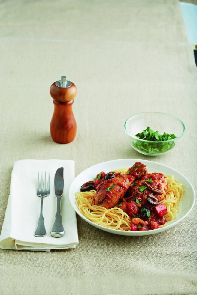 Chicken cacciatore