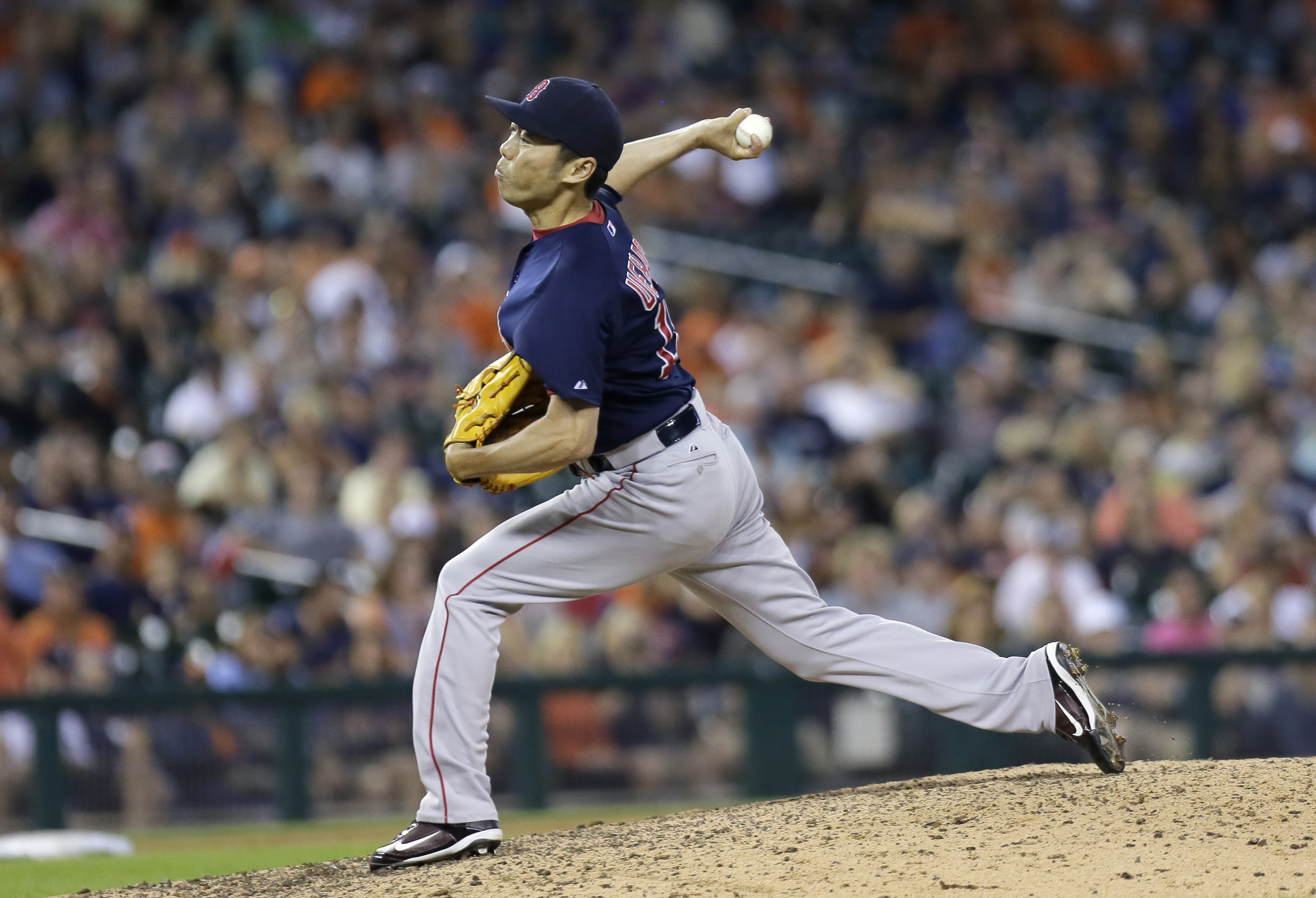 Koji Uehara is recovering from a wrist injury.