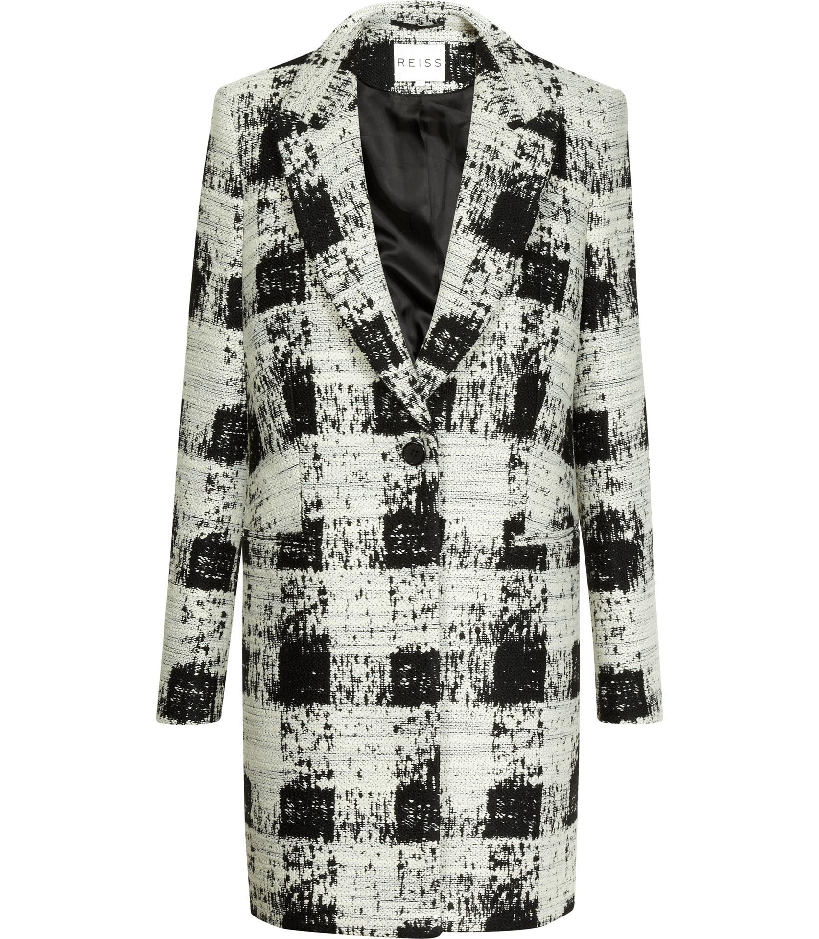 Black and white coats look fresh this winter The Boston Globe