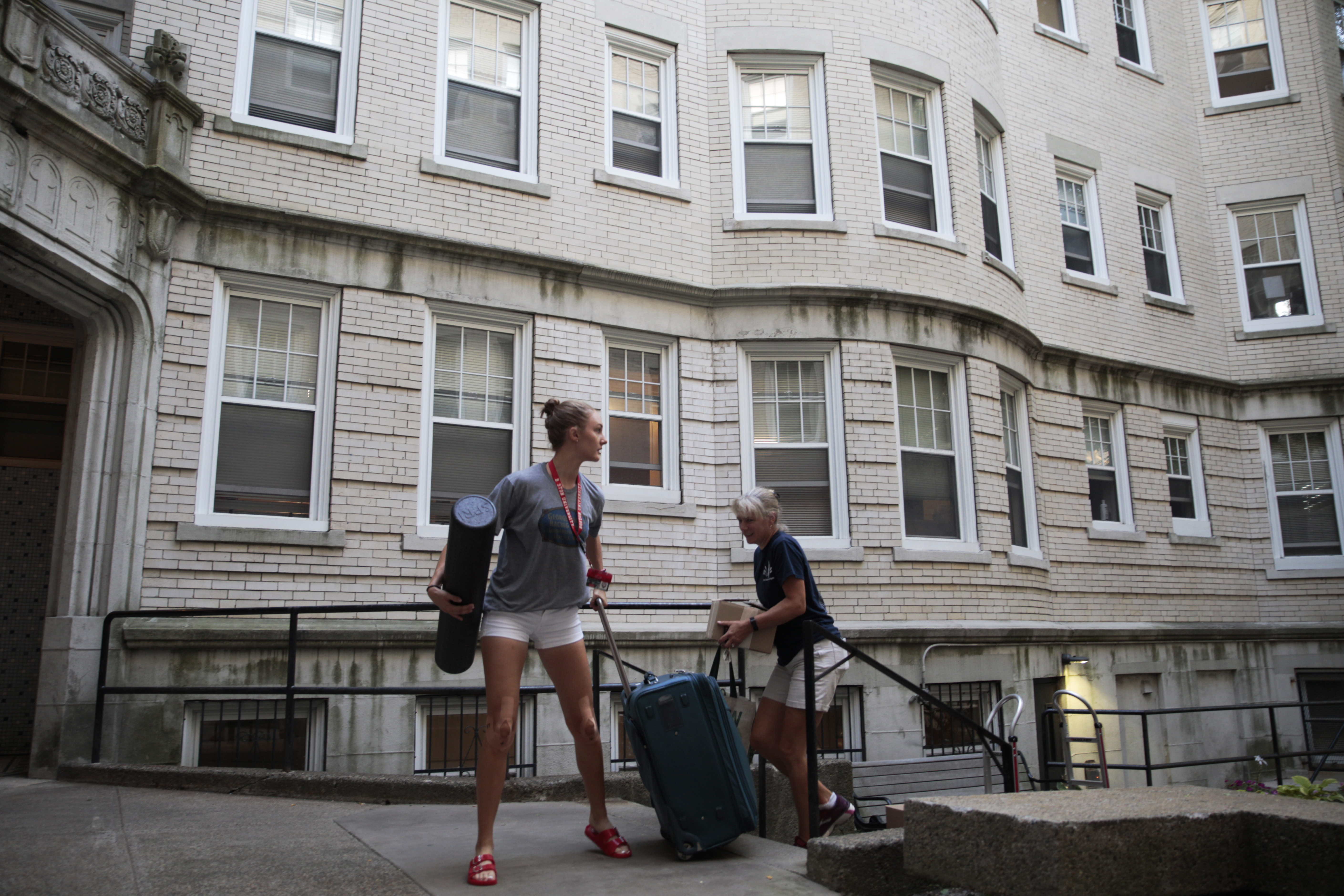 Sarah Maietta, a junior at Boston University, moved into the building on Sunday that caught fire the night before.