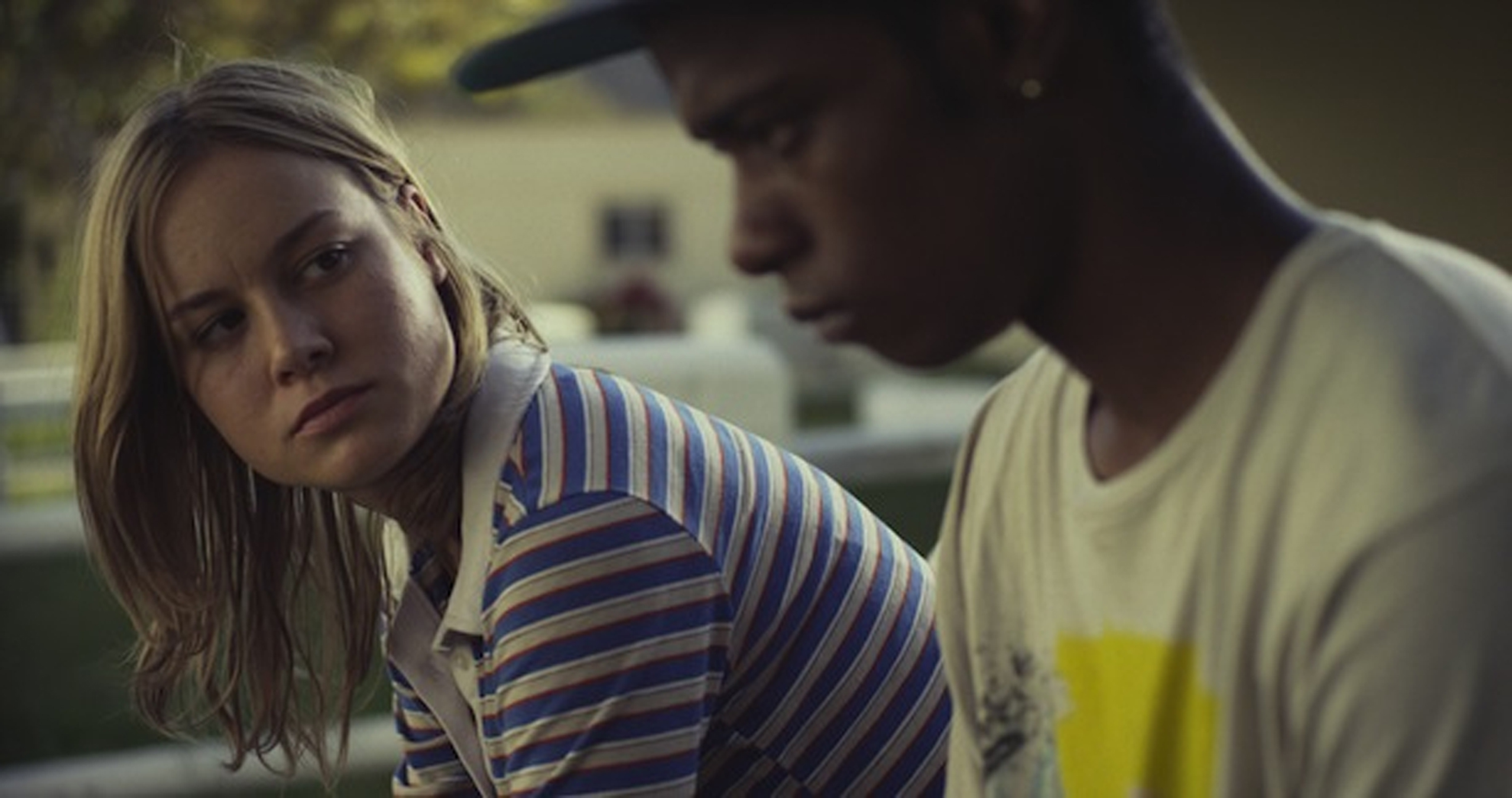 30shortterm STILL # 3 Brie Larson as Grace and Keith Stanfield as Marcus in SHORT TERM 12 directed by Destin Daniel Cretton. Photo Credit: Brett Pawlak Courtesy of: Cinedigm