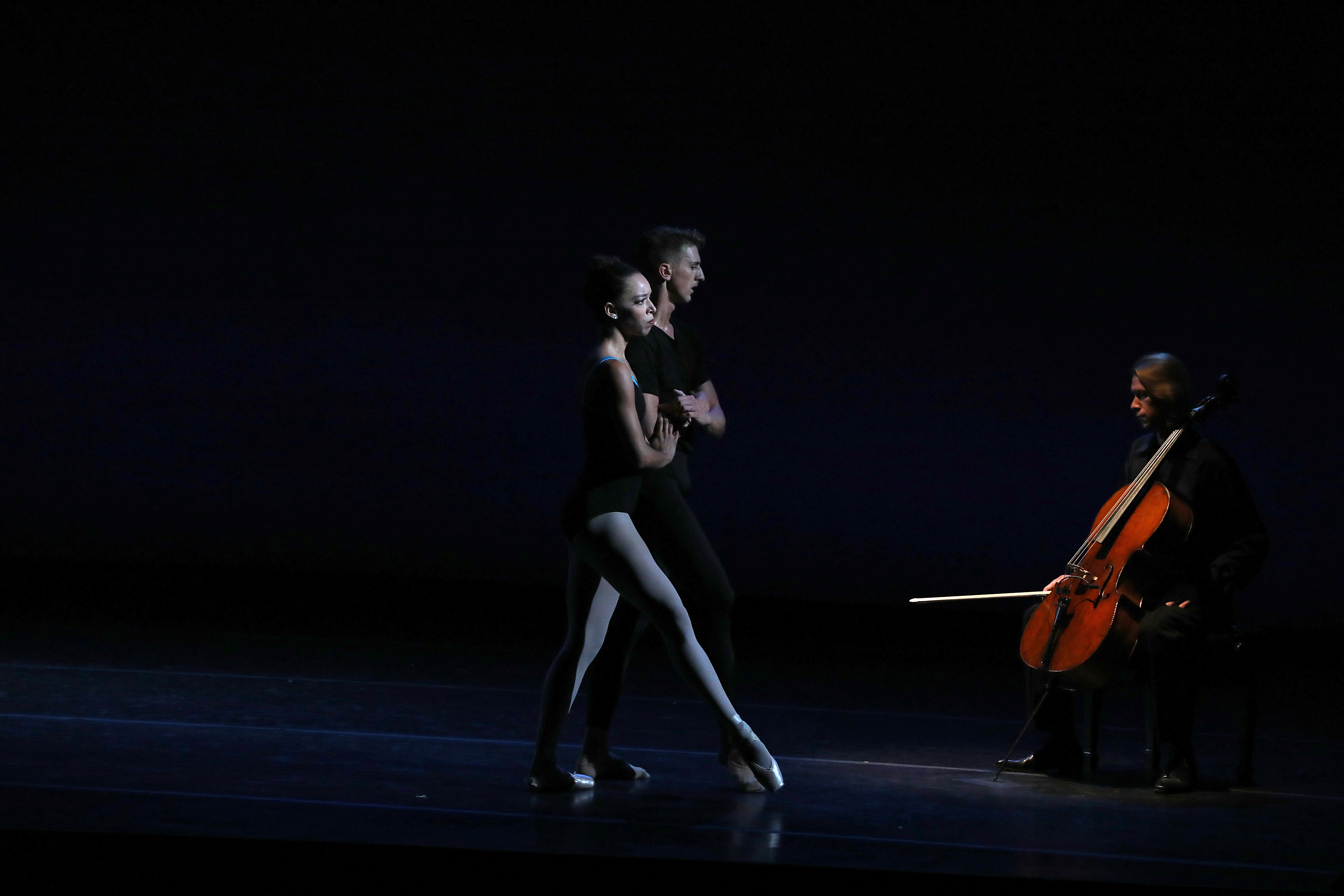 Chyrstyn Fentroy (top, with Matthew Slattery in Boston Ballet’s “Bach Cello Suites,” at Jacob’s Pillow in August) says I don’t think I’ve ever encountered a person here who isn’t open to hearing what I have to say.”