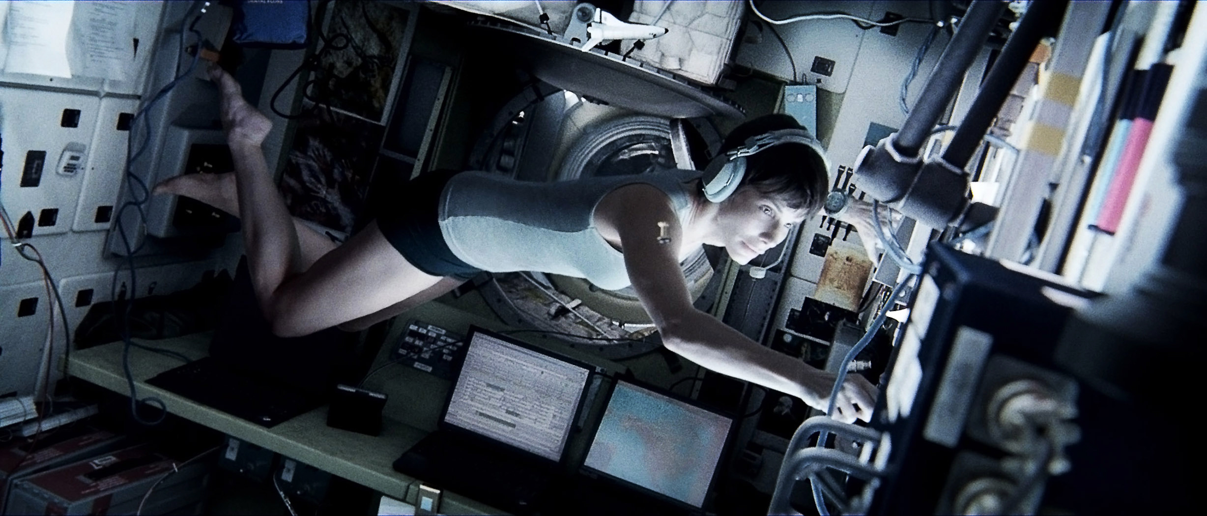 Sandra Bullock in “Gravity.”