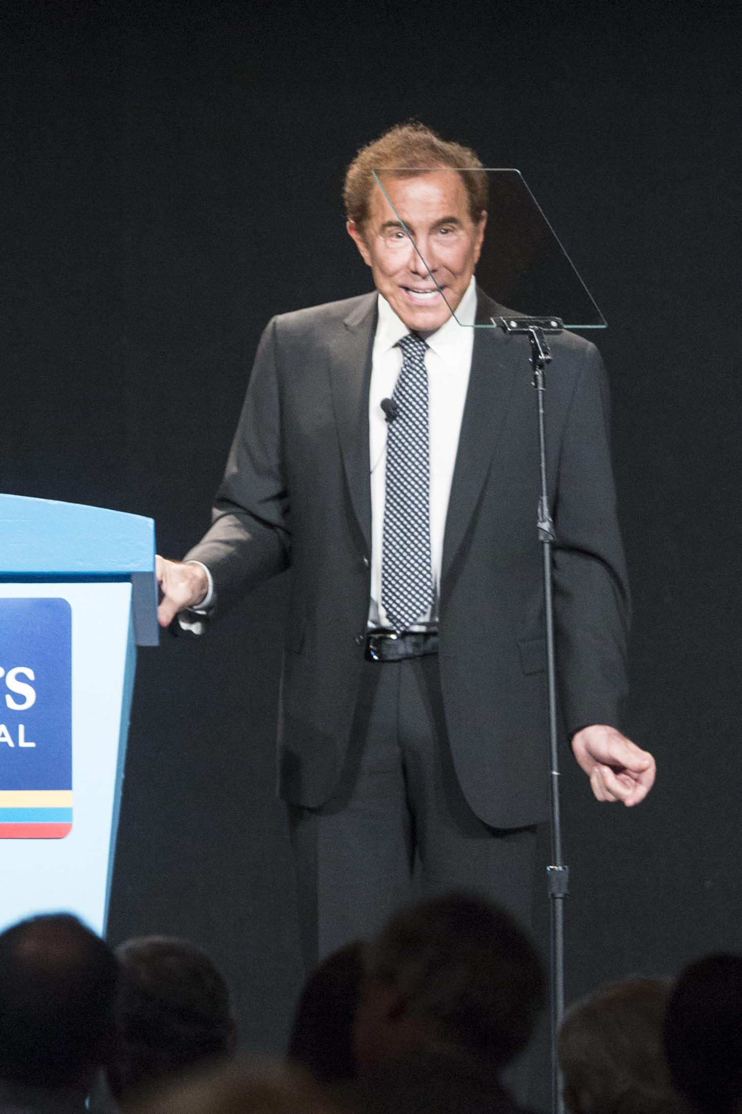Casino developer Steve Wynn addressed realtors at a seminar at the Boston Convention and Exhibition Center on Thursday.