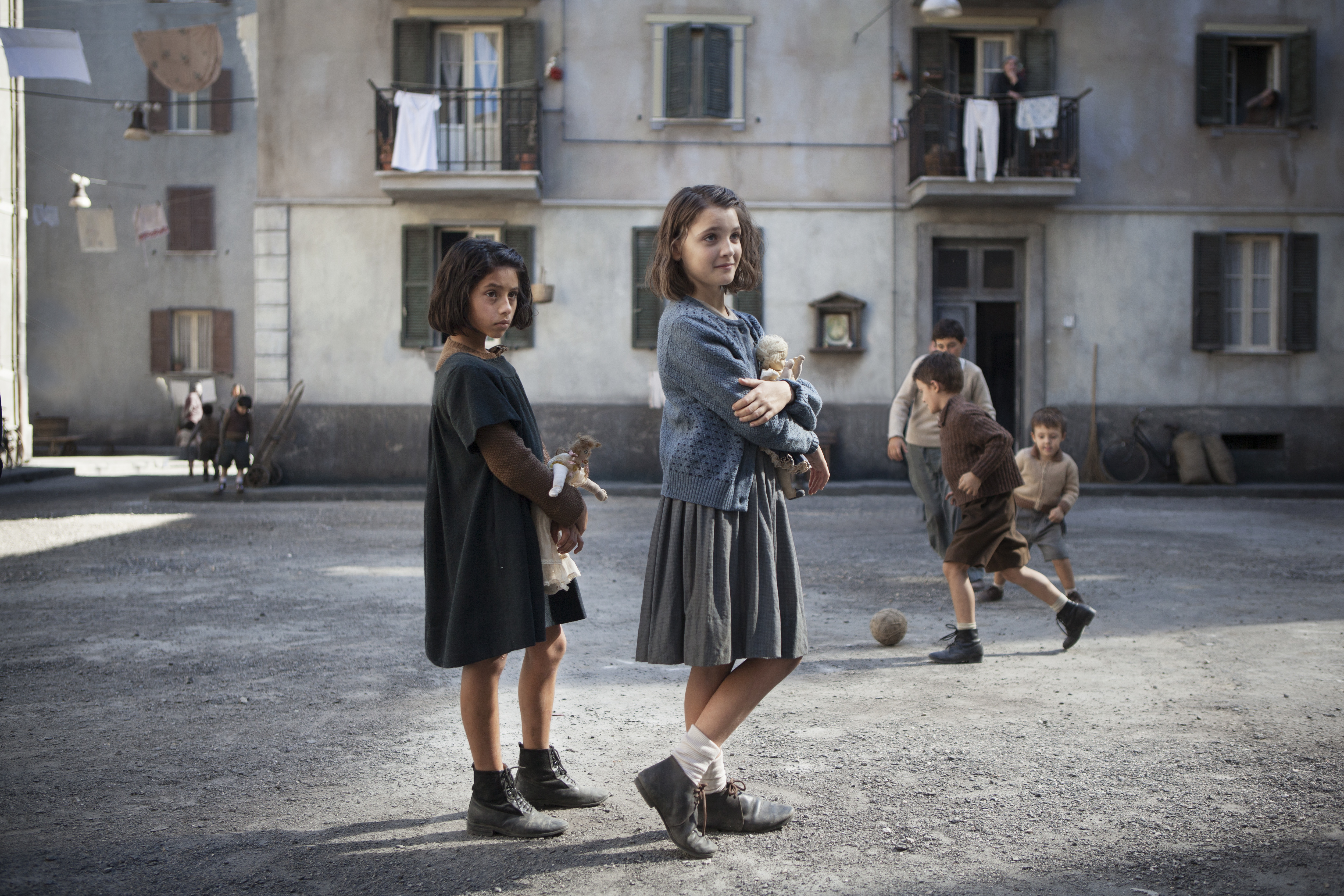Ludovica Nasti, Elisa Del Genio in HBO’s My Brilliant Friend.