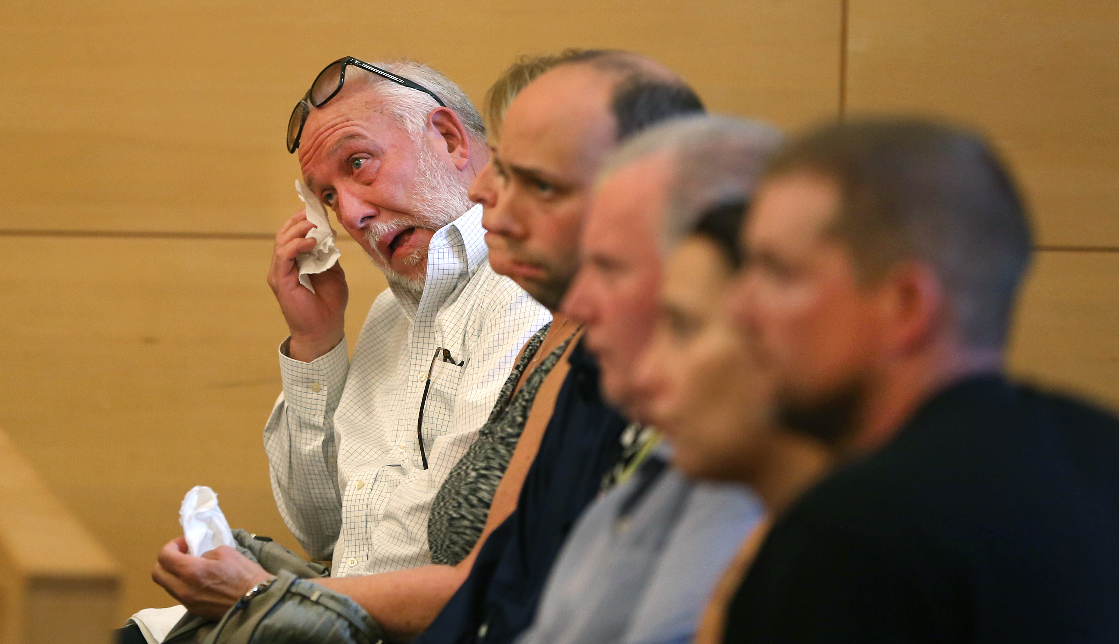 Family members watched Andrew MacCormack’s arraignment from the gallery.