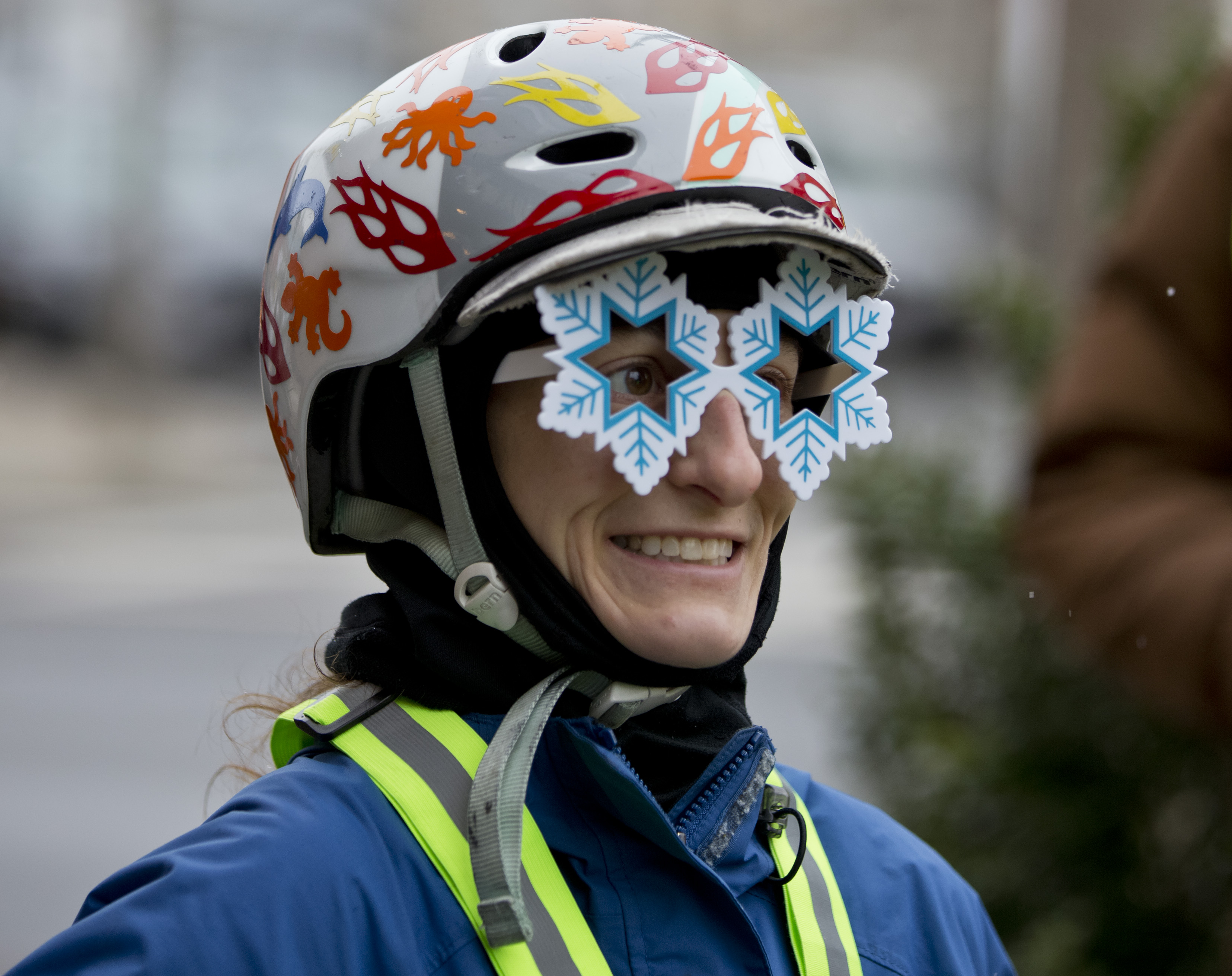 The solstice ride went from Jamaica Plain to Kendall Square, where cyclists then went to Flat Top Johnny’s.