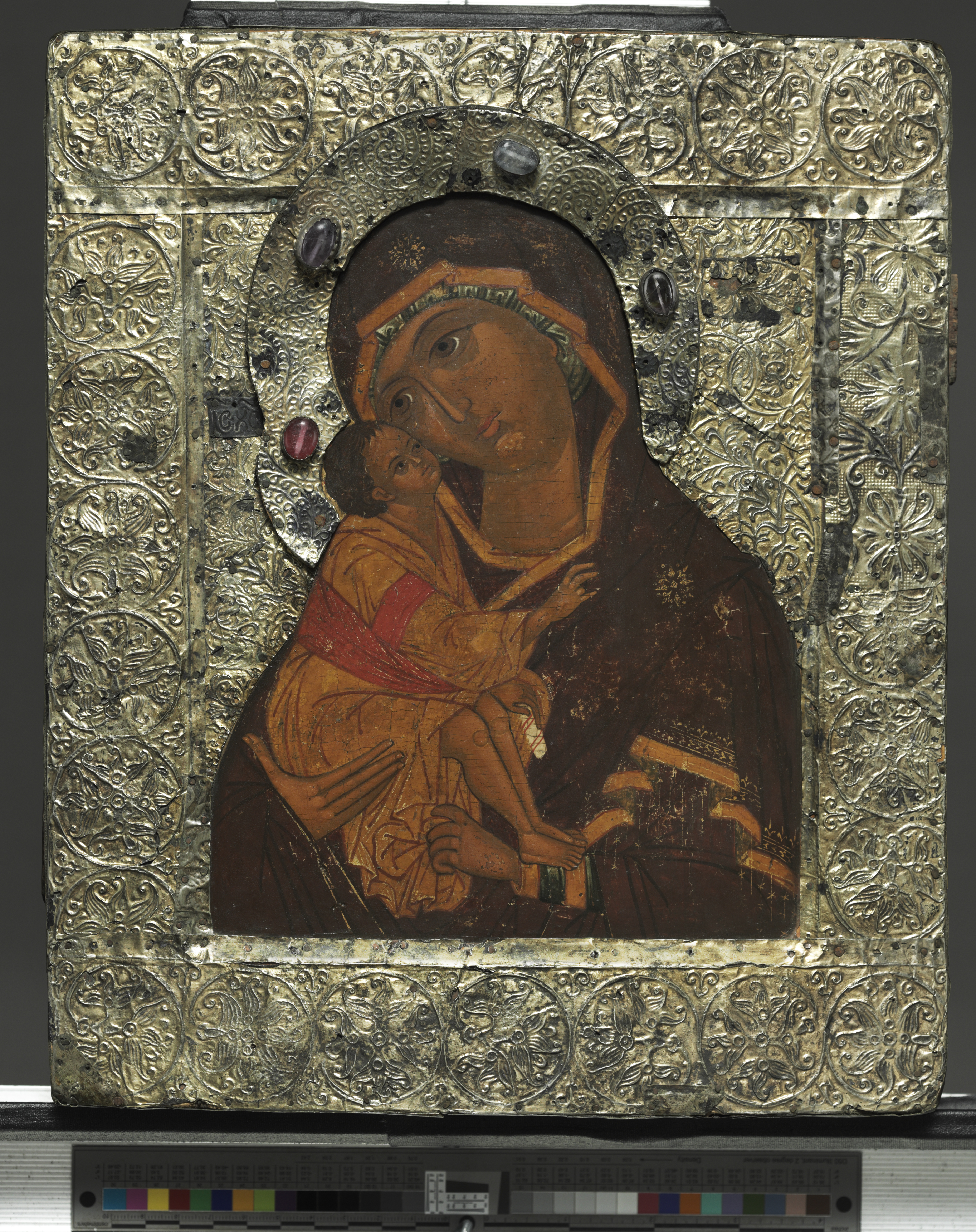 “Donskaya Mother of God,” a Museum of Russian Icons piece that dates to 1650.