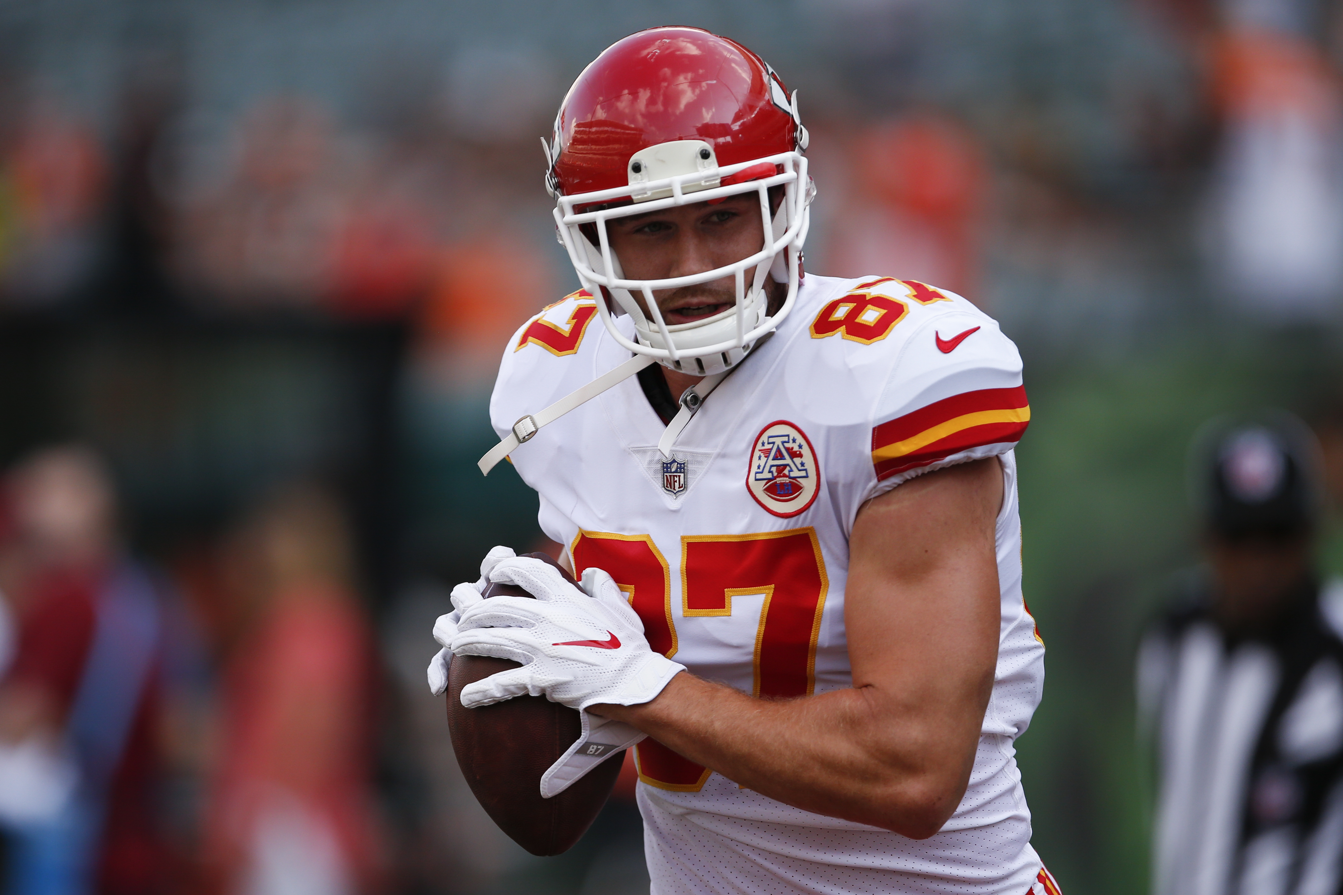 Beware big Chiefs tight end Travis Kelce, who gains a lot of yards after the catch.