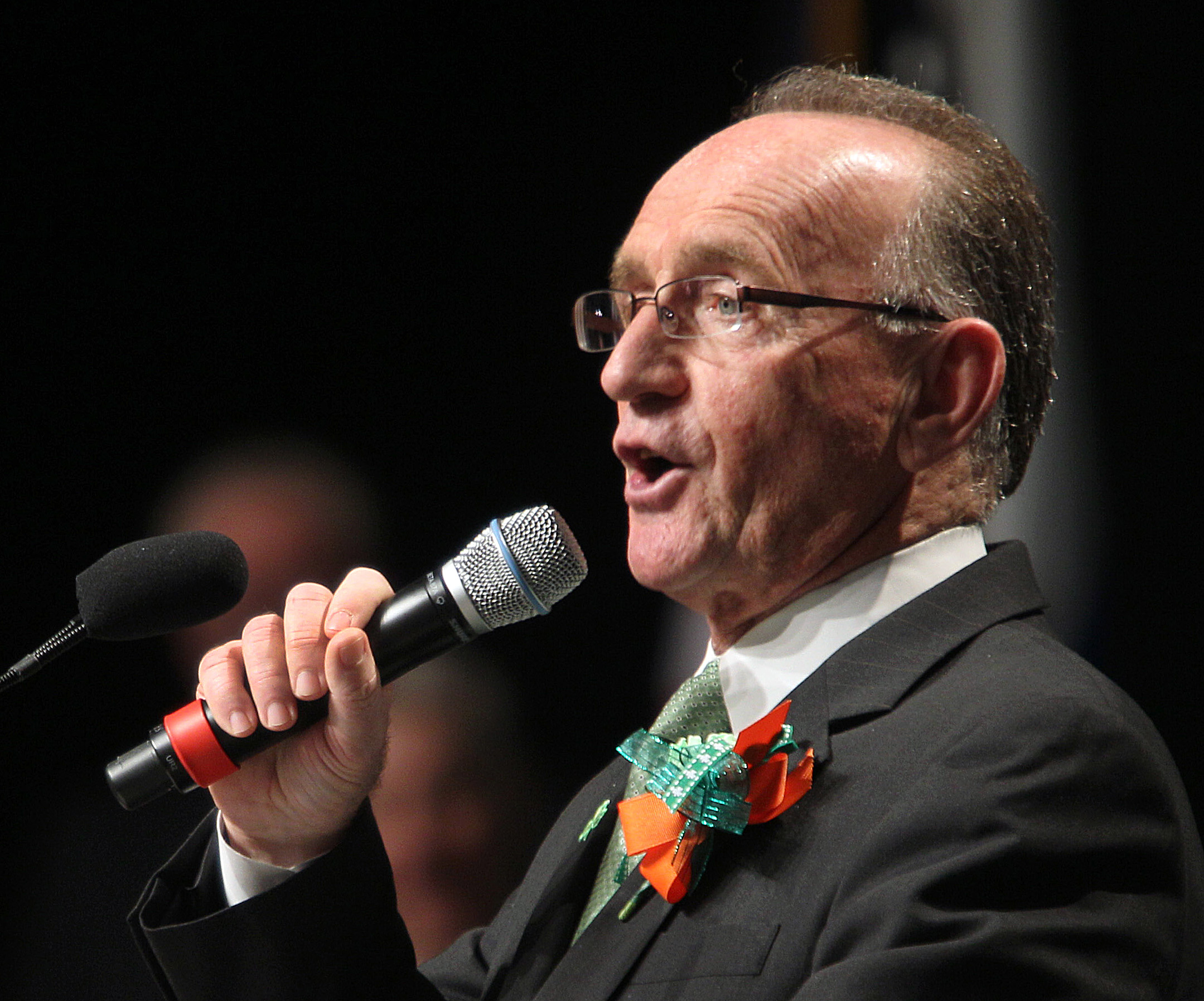 City Councilor Bill Linehan is challenging Dorcena-Forry for hosting duties.
