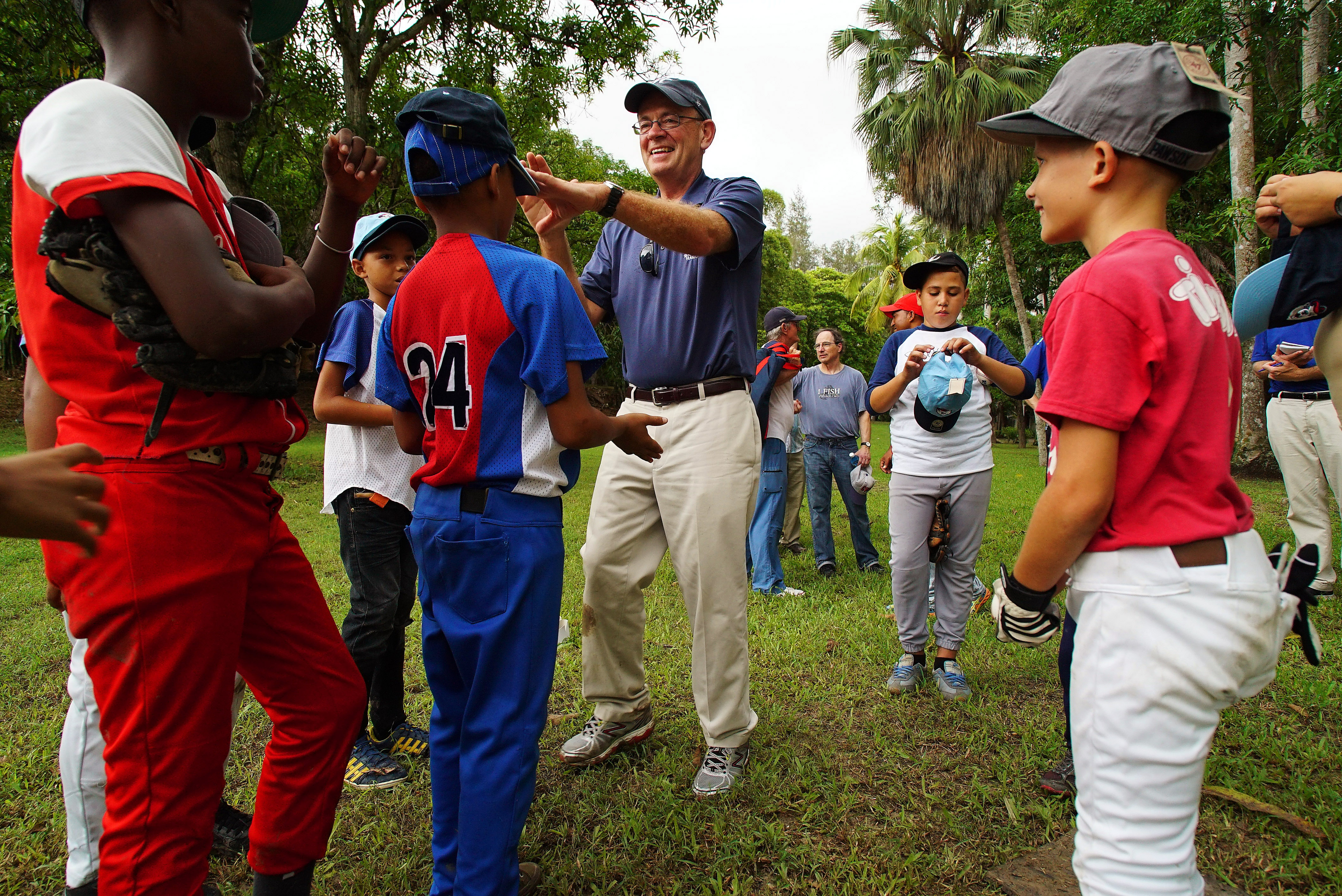Lou Schwechheimer (pictured in Havana in 2015) has secured exclusive rights for a minor league team to play in Cuba.