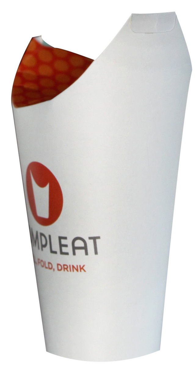 The Compleat cup promises to be cheaper as well as easier on the environment.