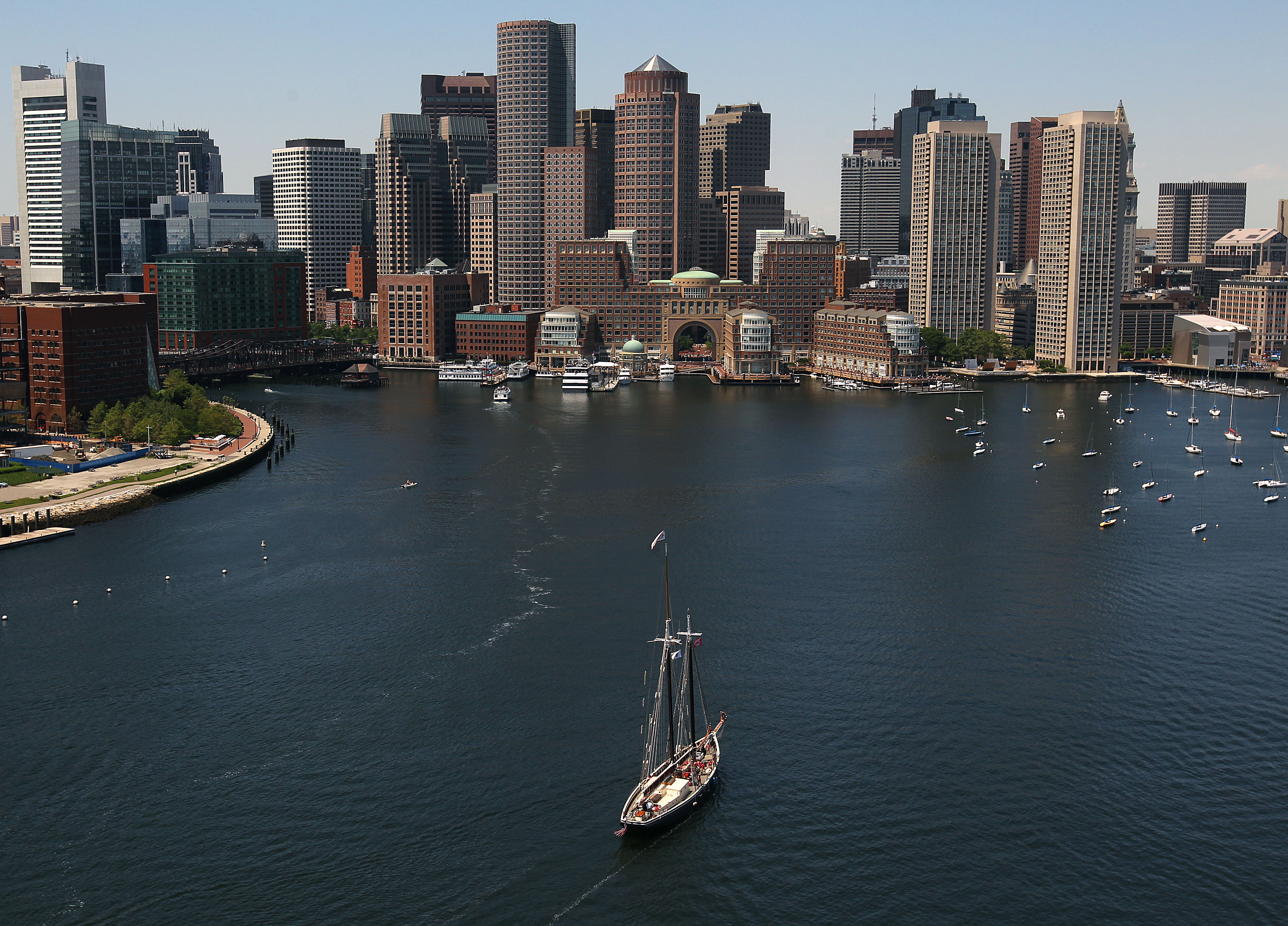Boston Harbor.