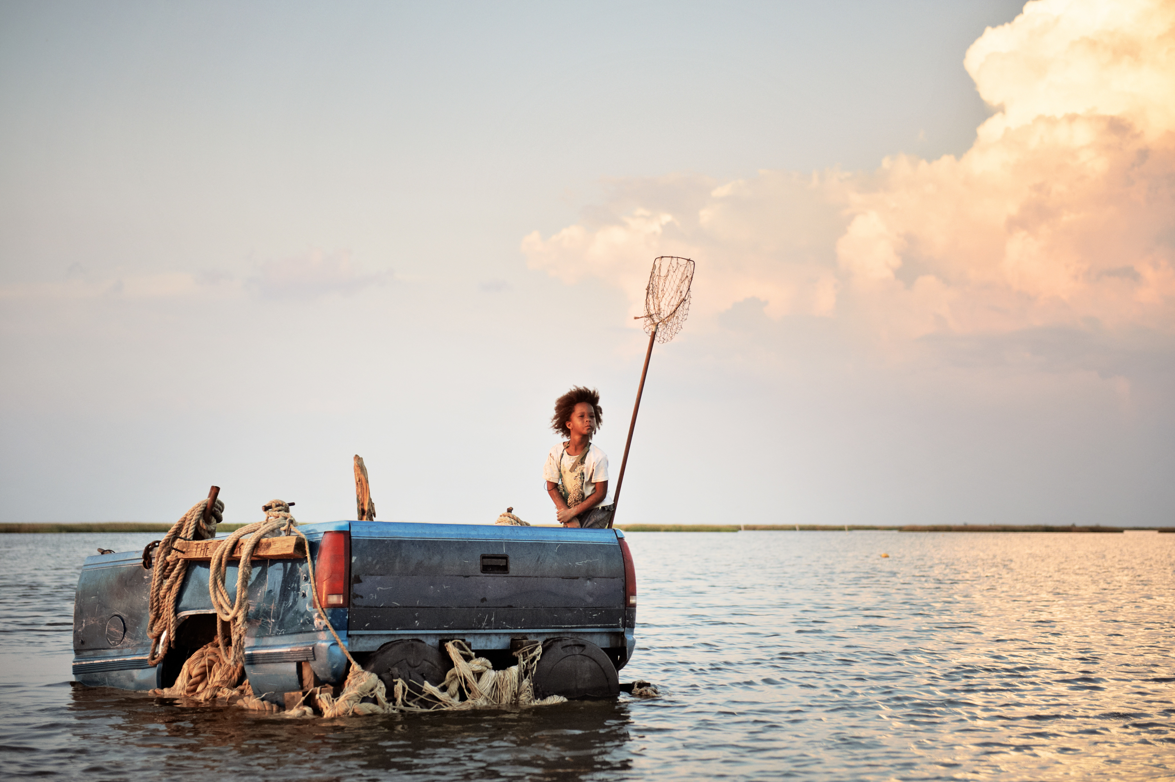 Quvenzhané Wallis in "Beasts of the Southern Wild."