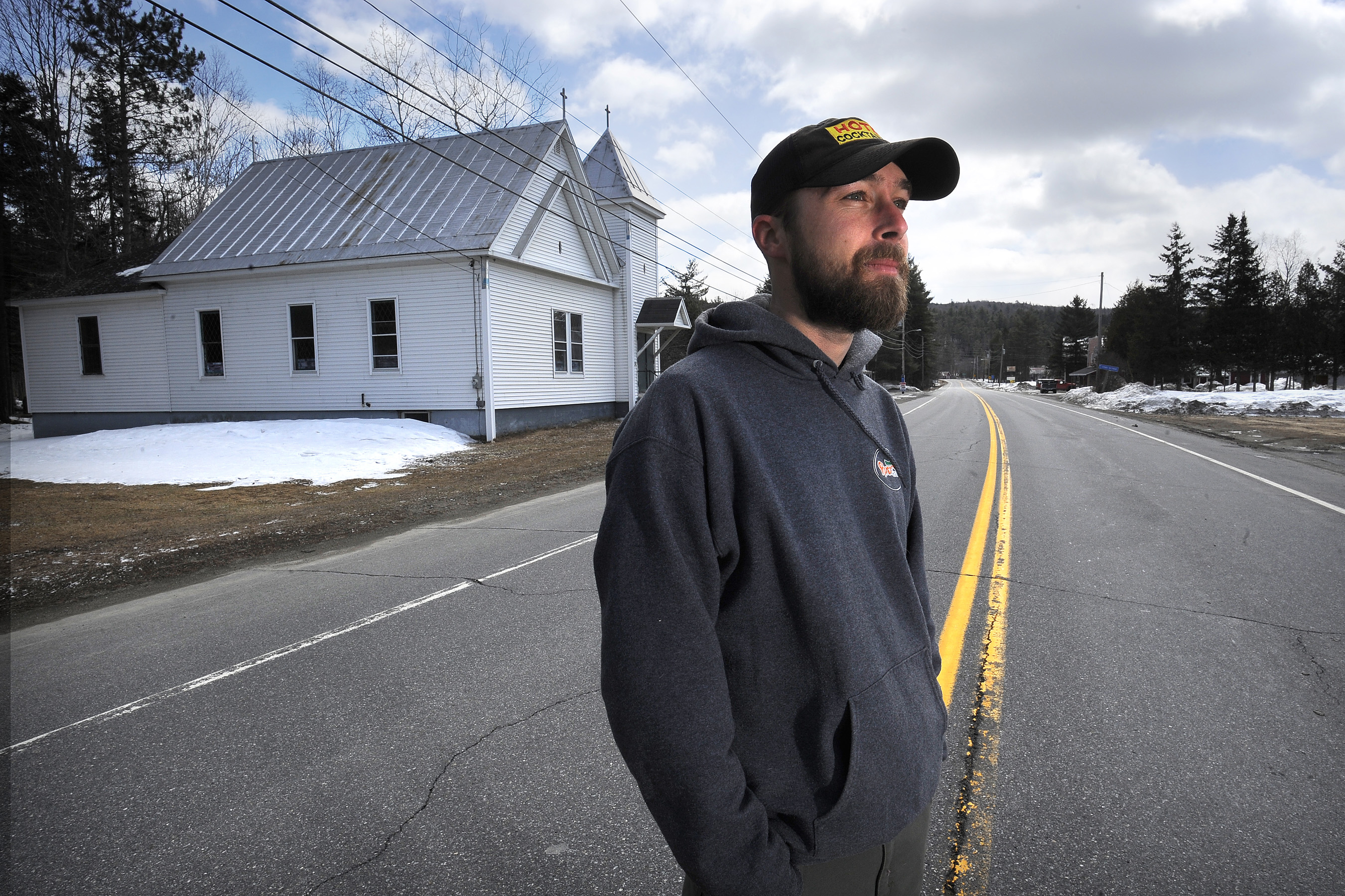 Kevin Ross in West Forks, Maine.