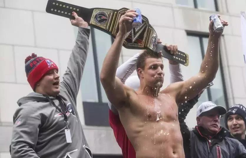 Rob Gronkowski in 2017.