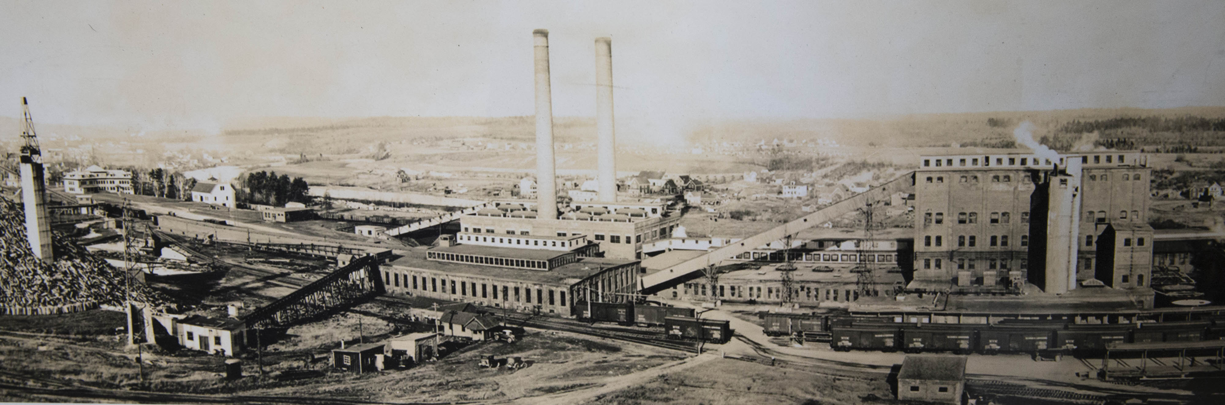 The former Great Northern Paper Company in Millinocket.