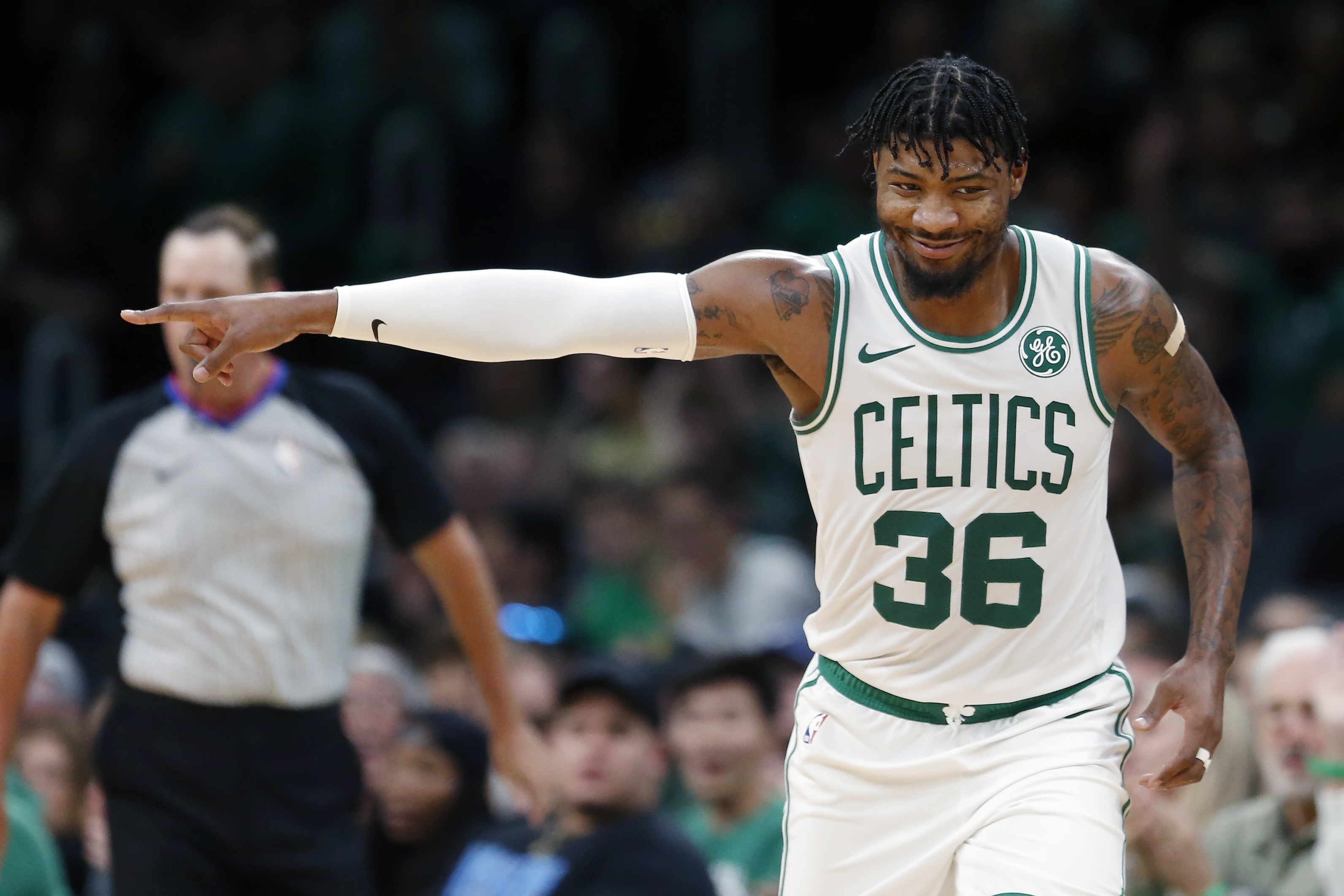 Marcus Smart is entering his sixth year with the Celtics.