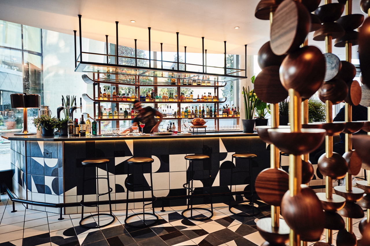 Bankside hotel in London.