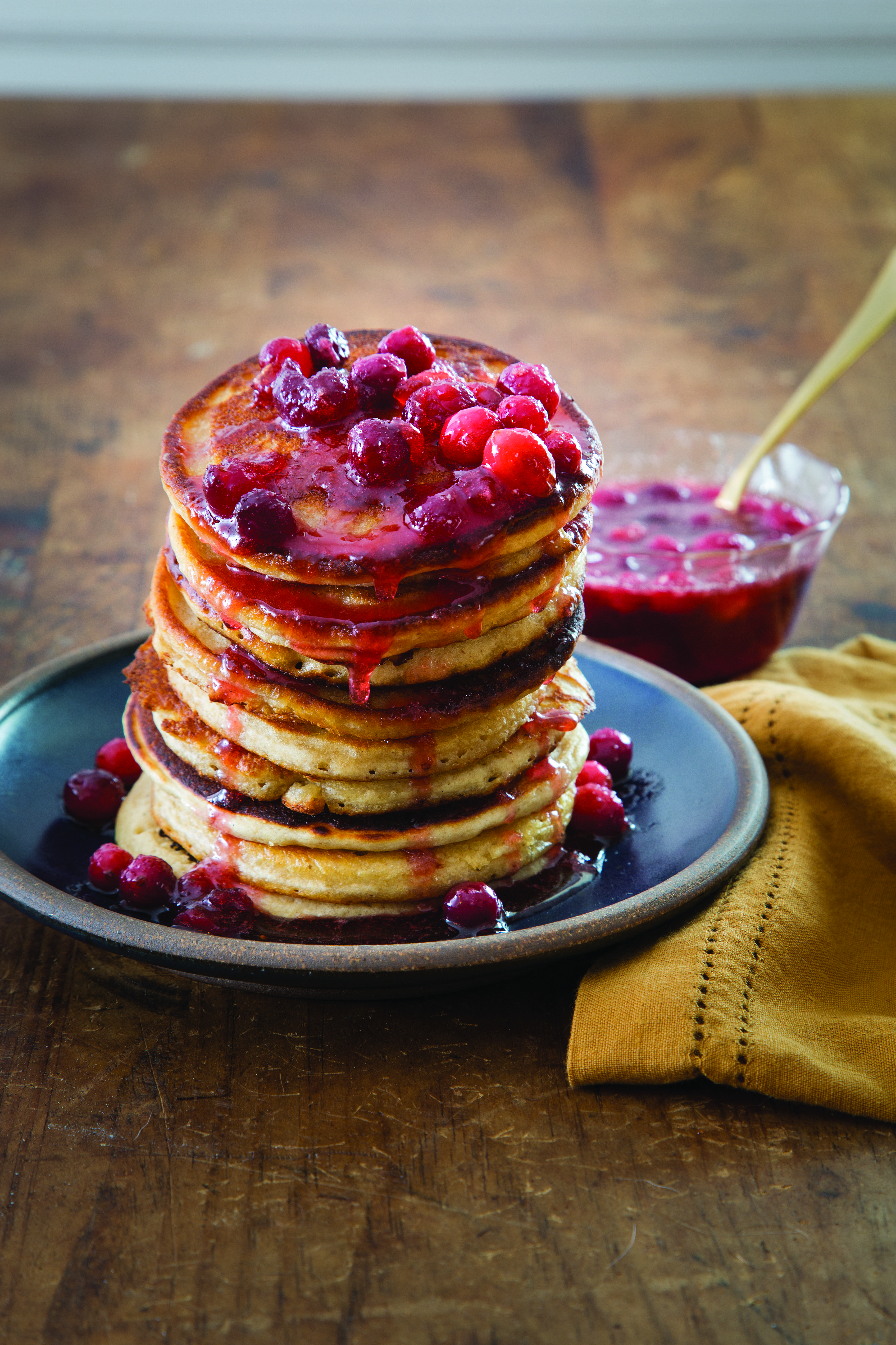 Cranberry maple syrup.
