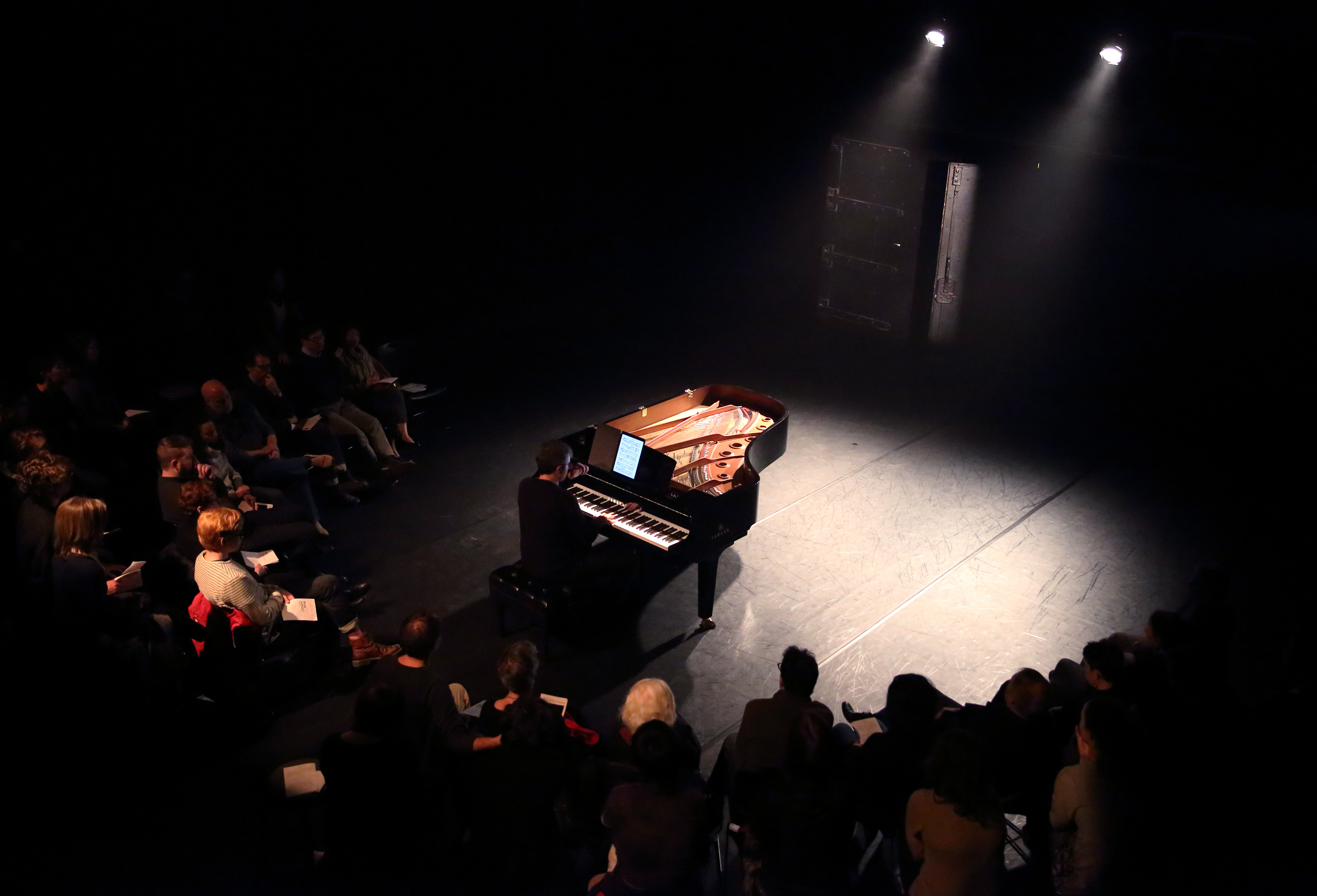 Conor Hanick played John Cage as part of the Run AMOC! Festival.