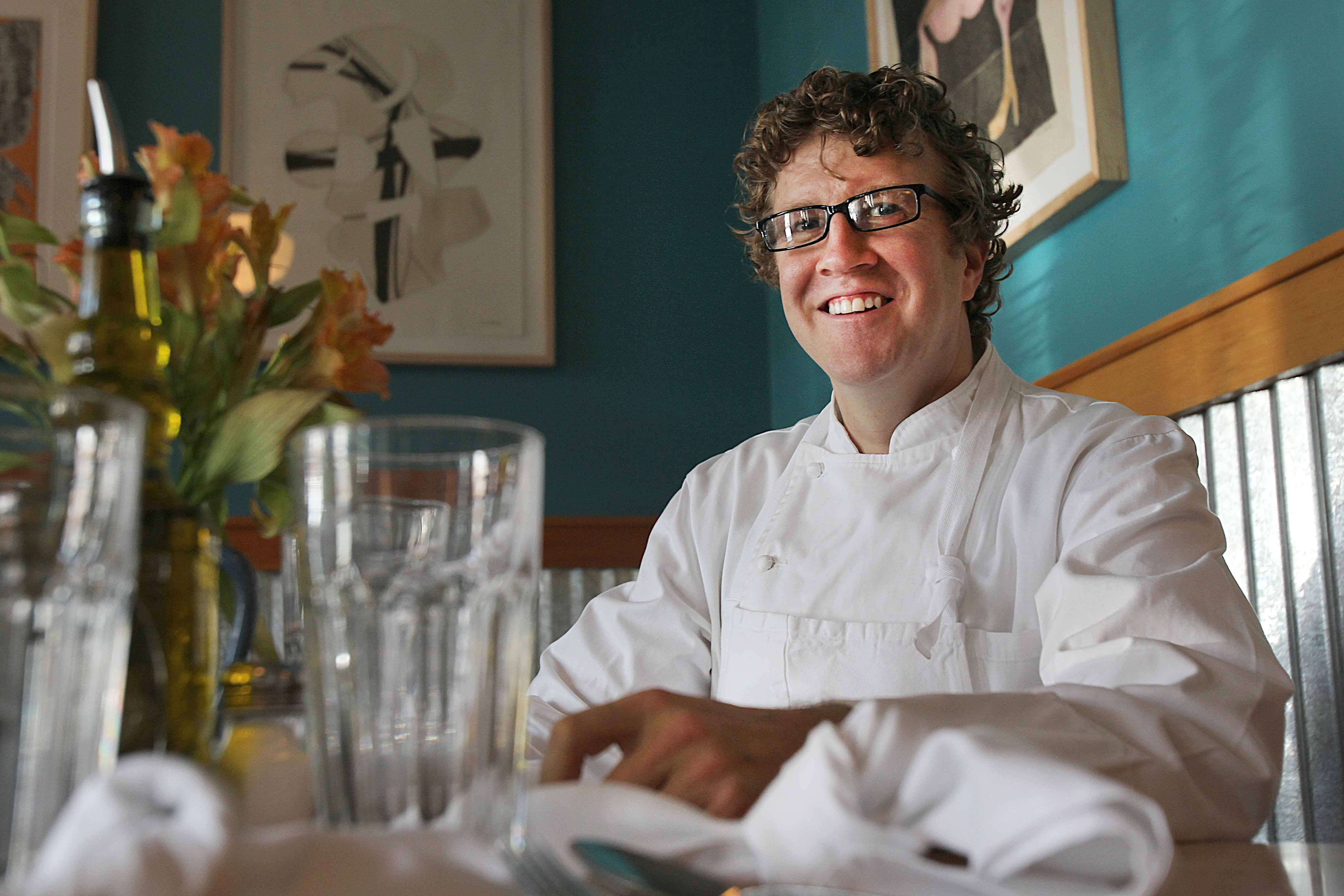 Chef-owner David Becker.