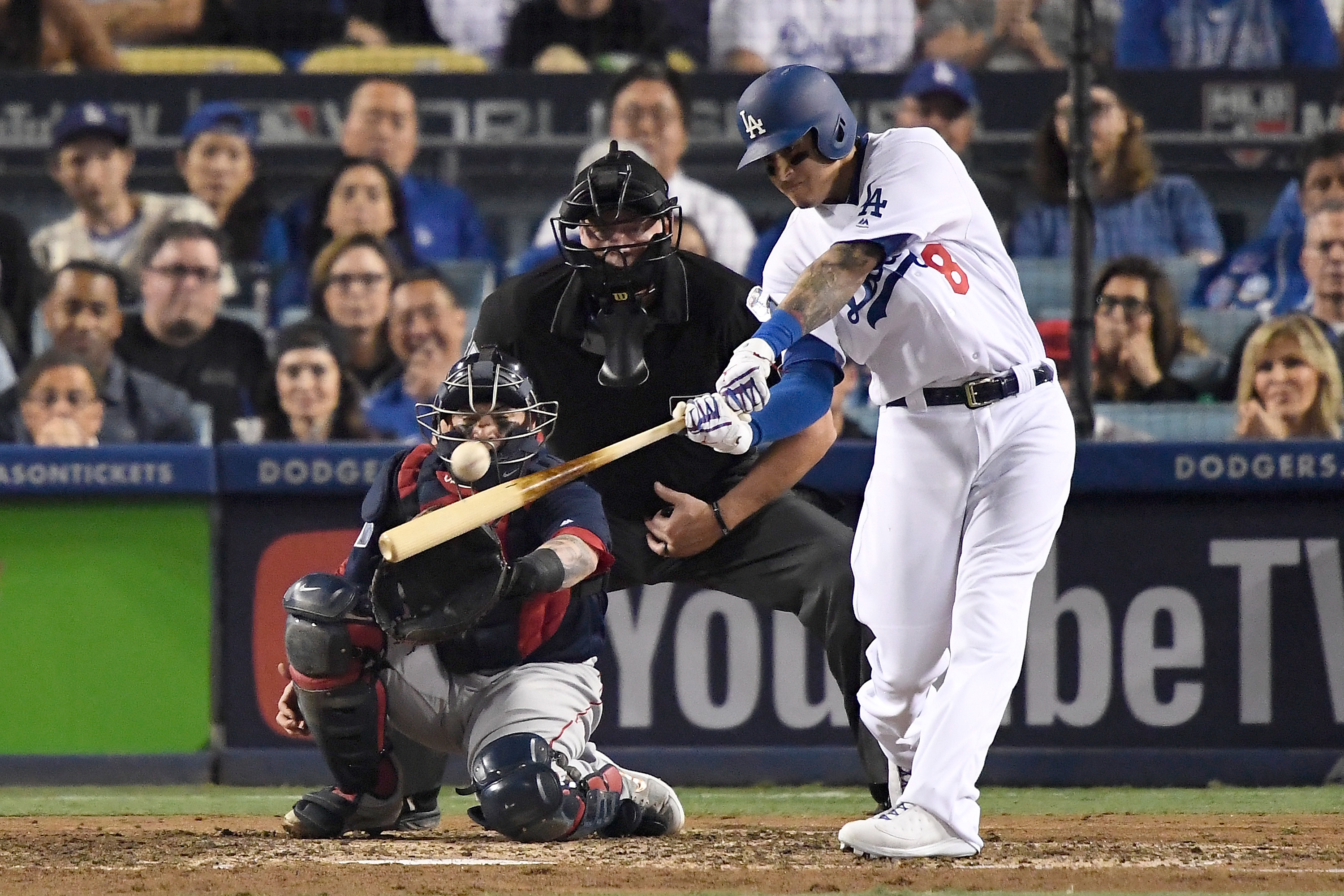 Manny Machado batted .297 with 37 home runs and 107 RBIs in 2018.