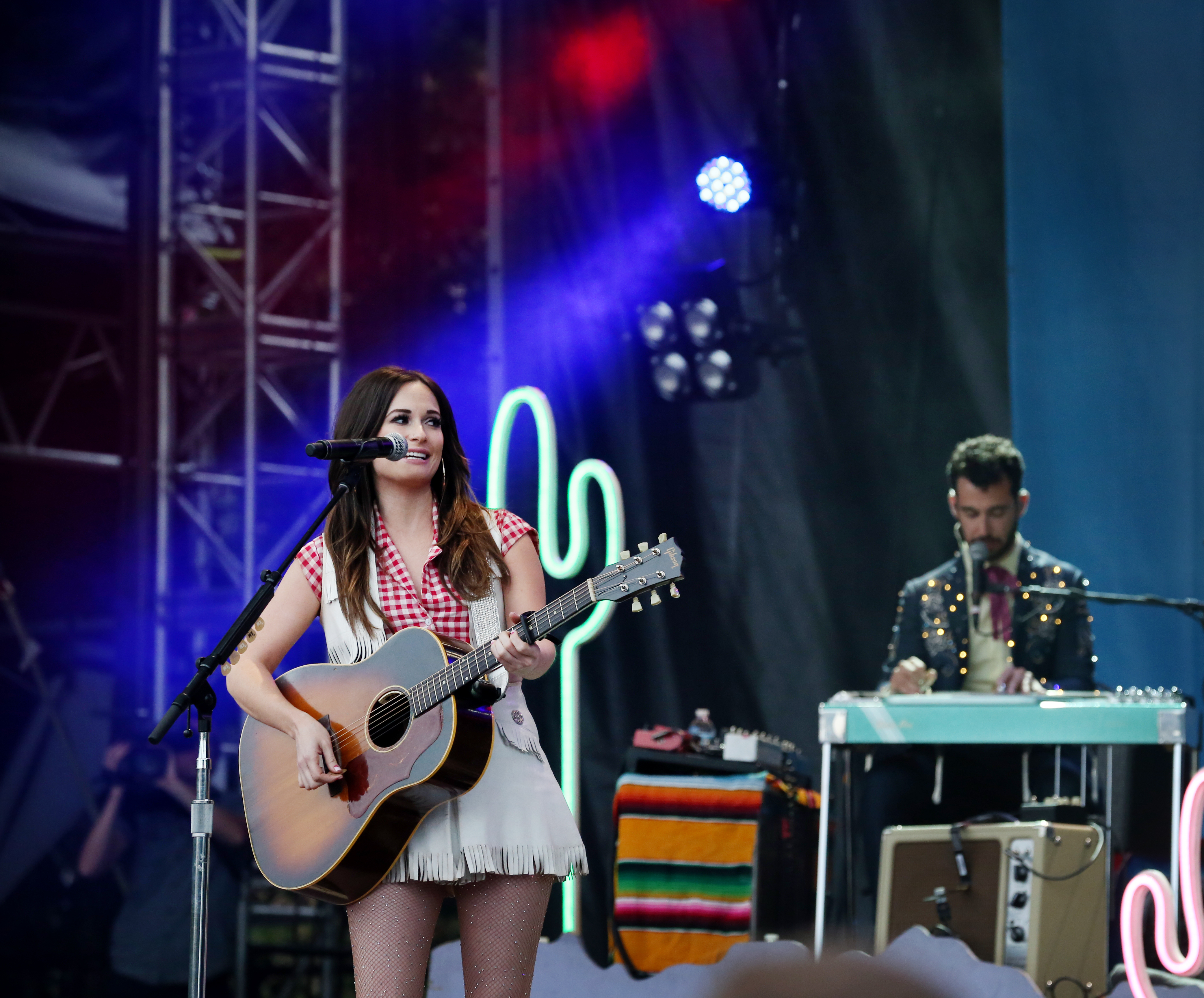 Kacey Musgraves (pictured at the 2015 Outside the Box festival in Boston) plays the Boch Center Wang Theatre Jan. 19.