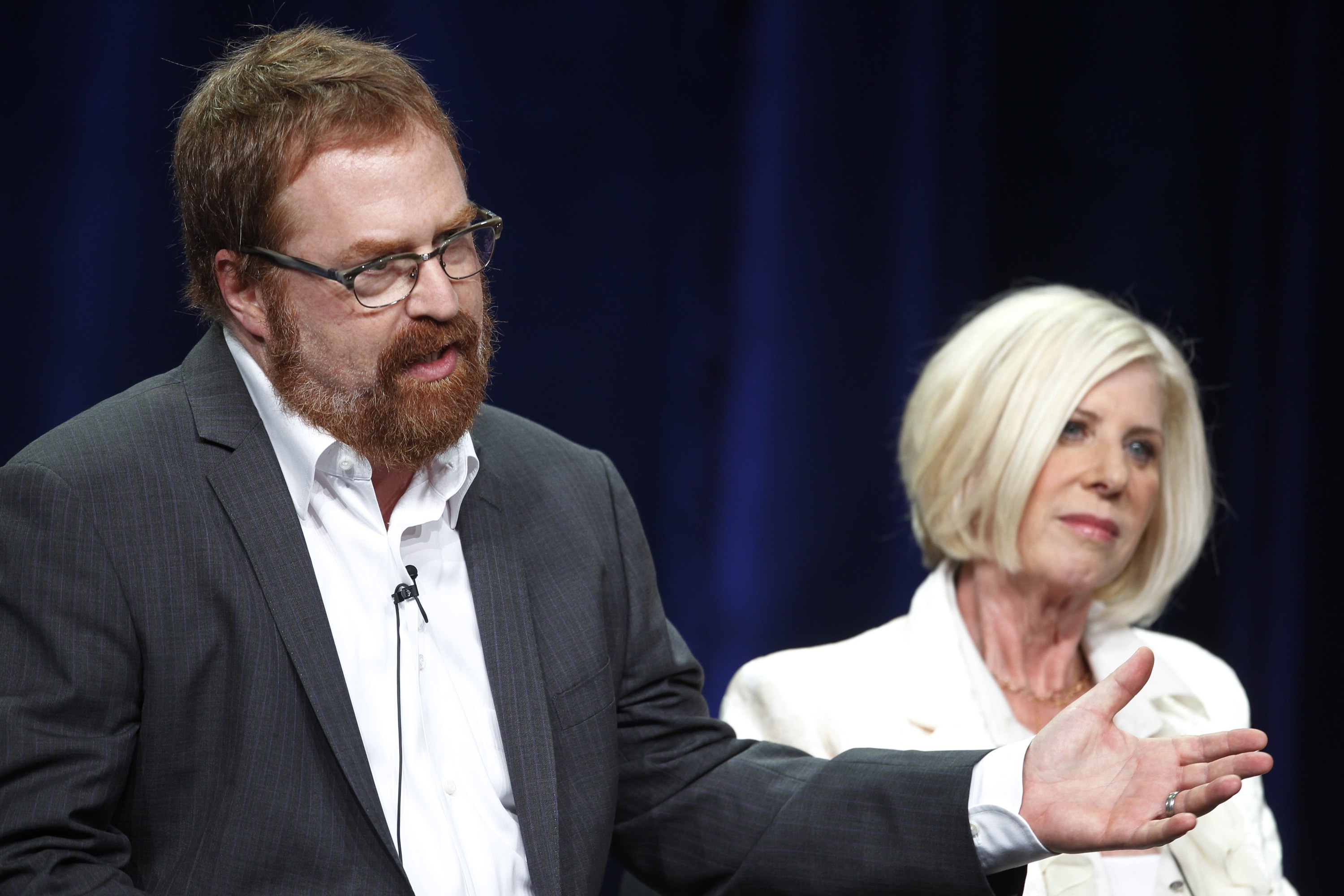 “Nashville” executive producer R.J. Cutler and writer and executive producer Callie Khouri.