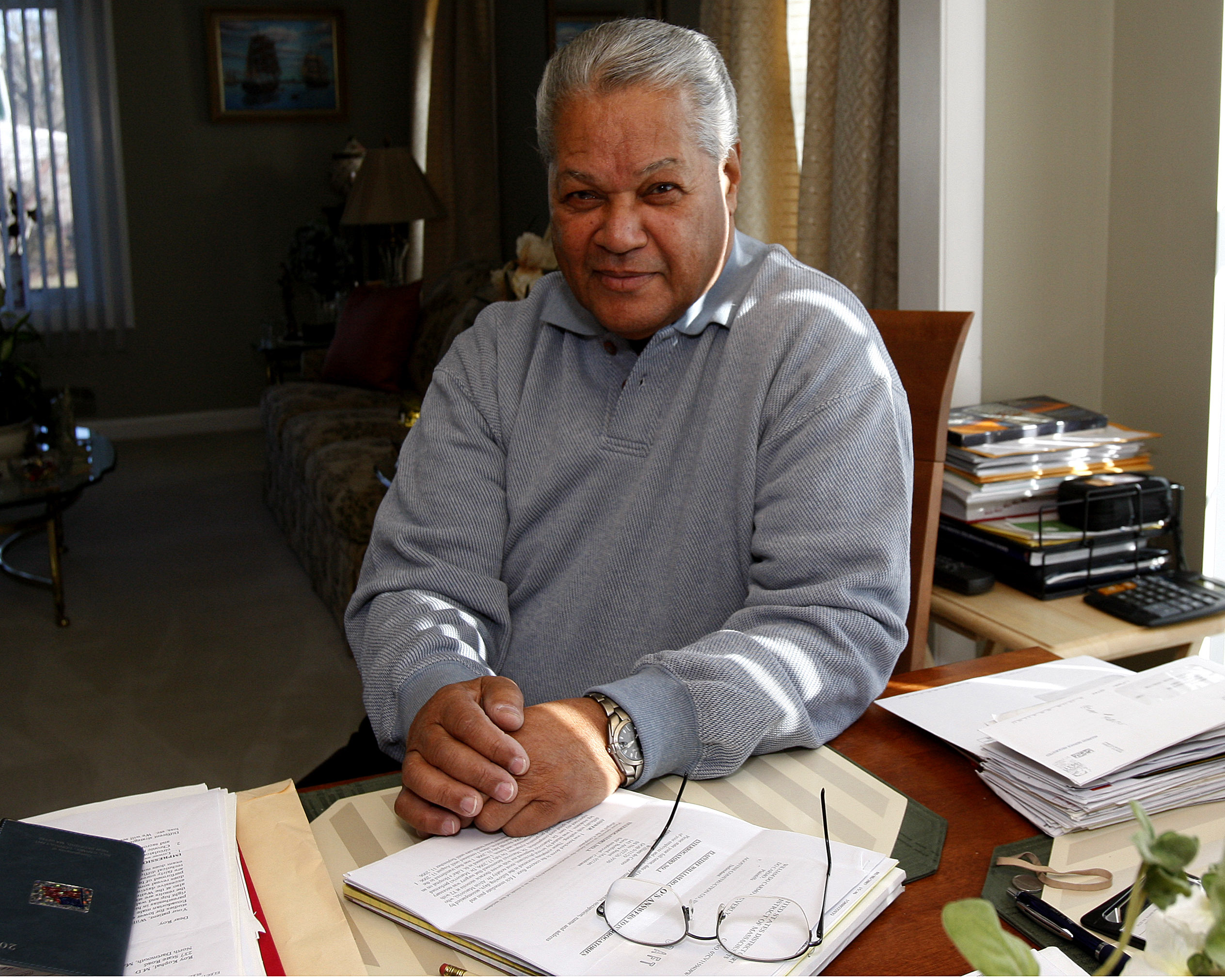Bill Do Carmo worked with Hillary Clinton when she did survey work for the Children's Defense Fund after graduating from law school, was seen at his home in 2008.