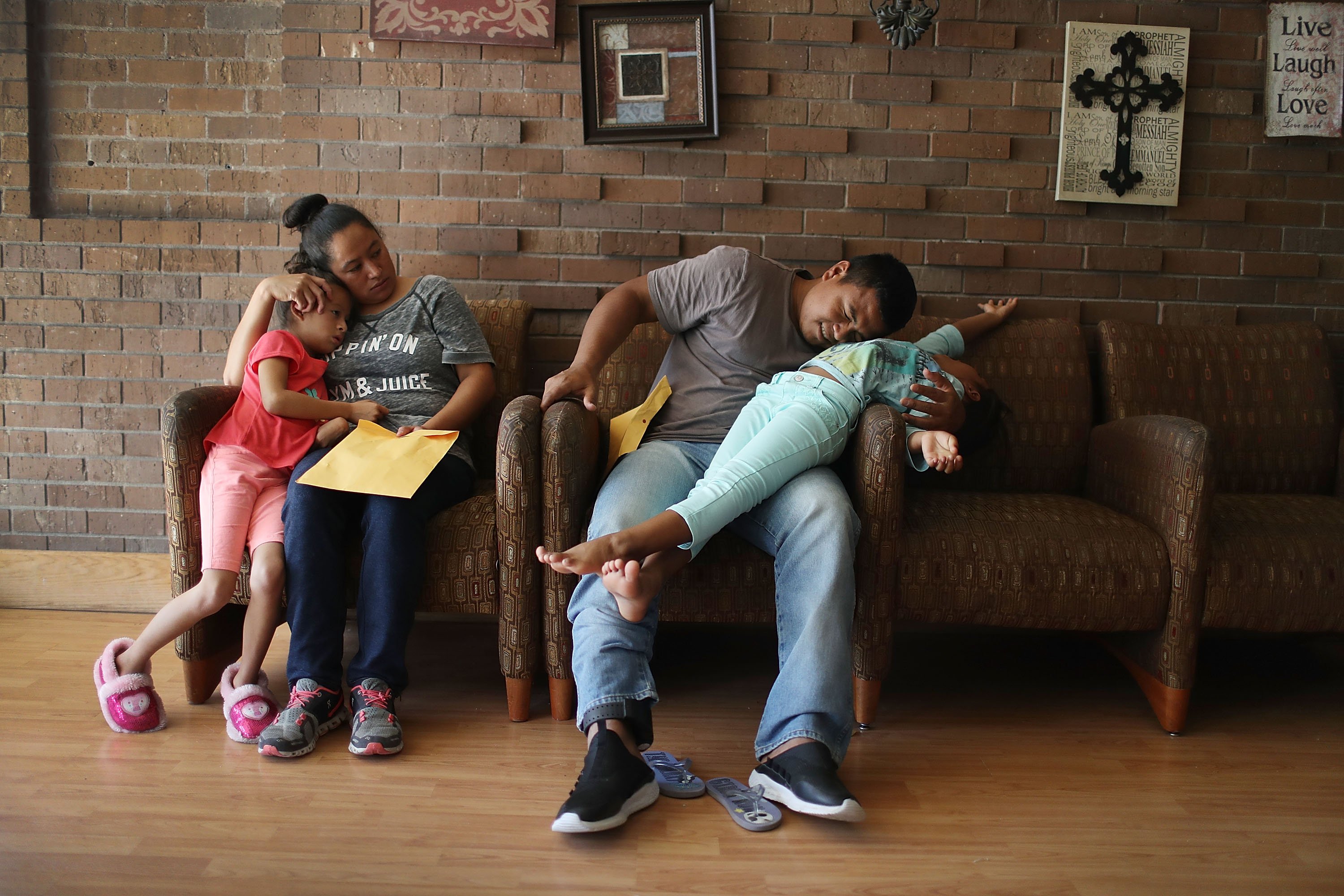A family that had been separated for two months was reunited in El Paso on Thursday.
