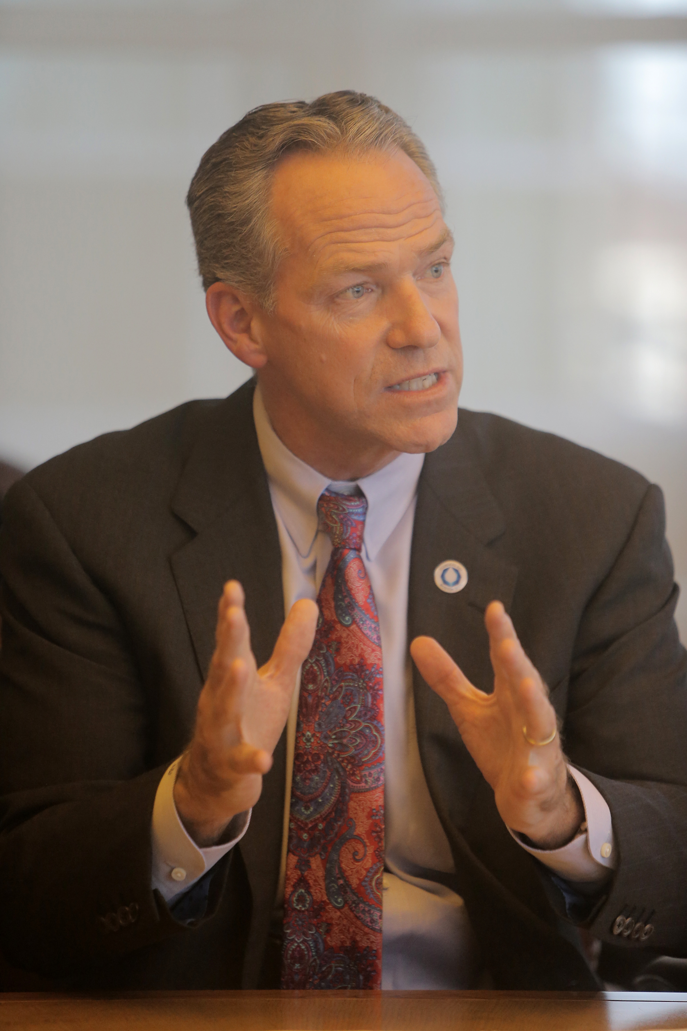 Boston 2024 Chairman John Fish is pushing for a statewide referendum on the Boston Olympics.