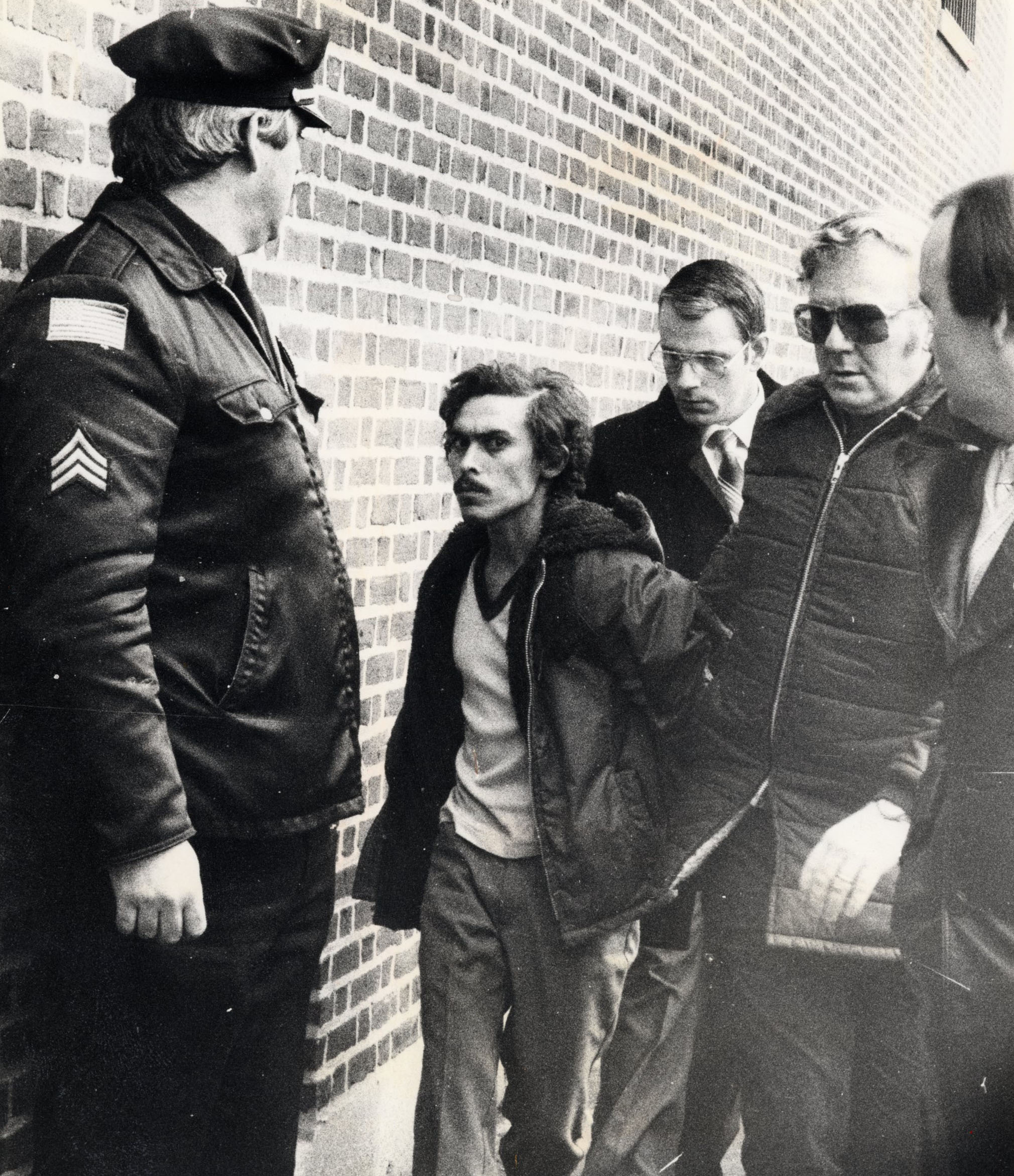 Victor Rosario after his arrest.
