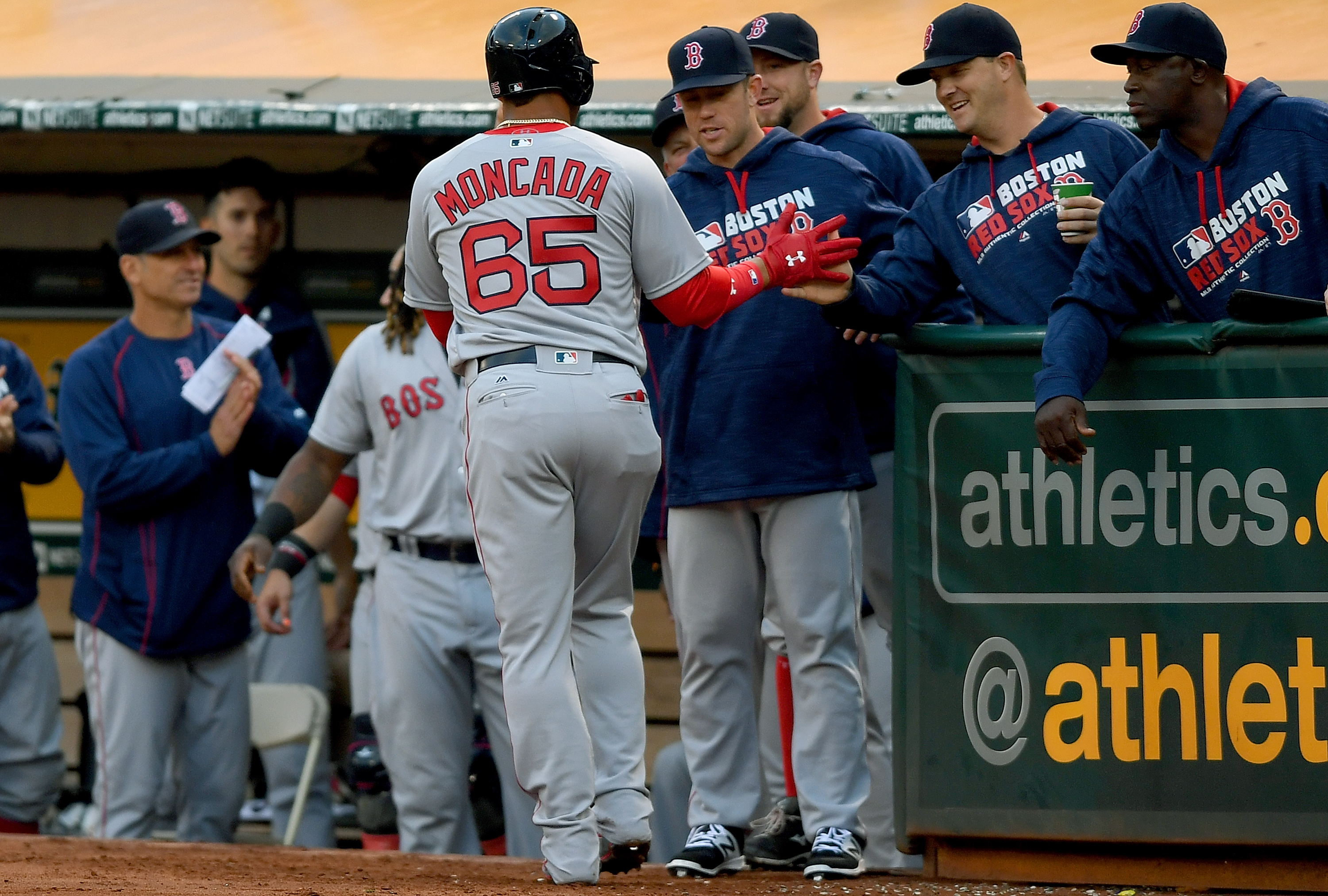 The White Sox indicated early on that Yoan Moncada would need to be a piece in the trade package.