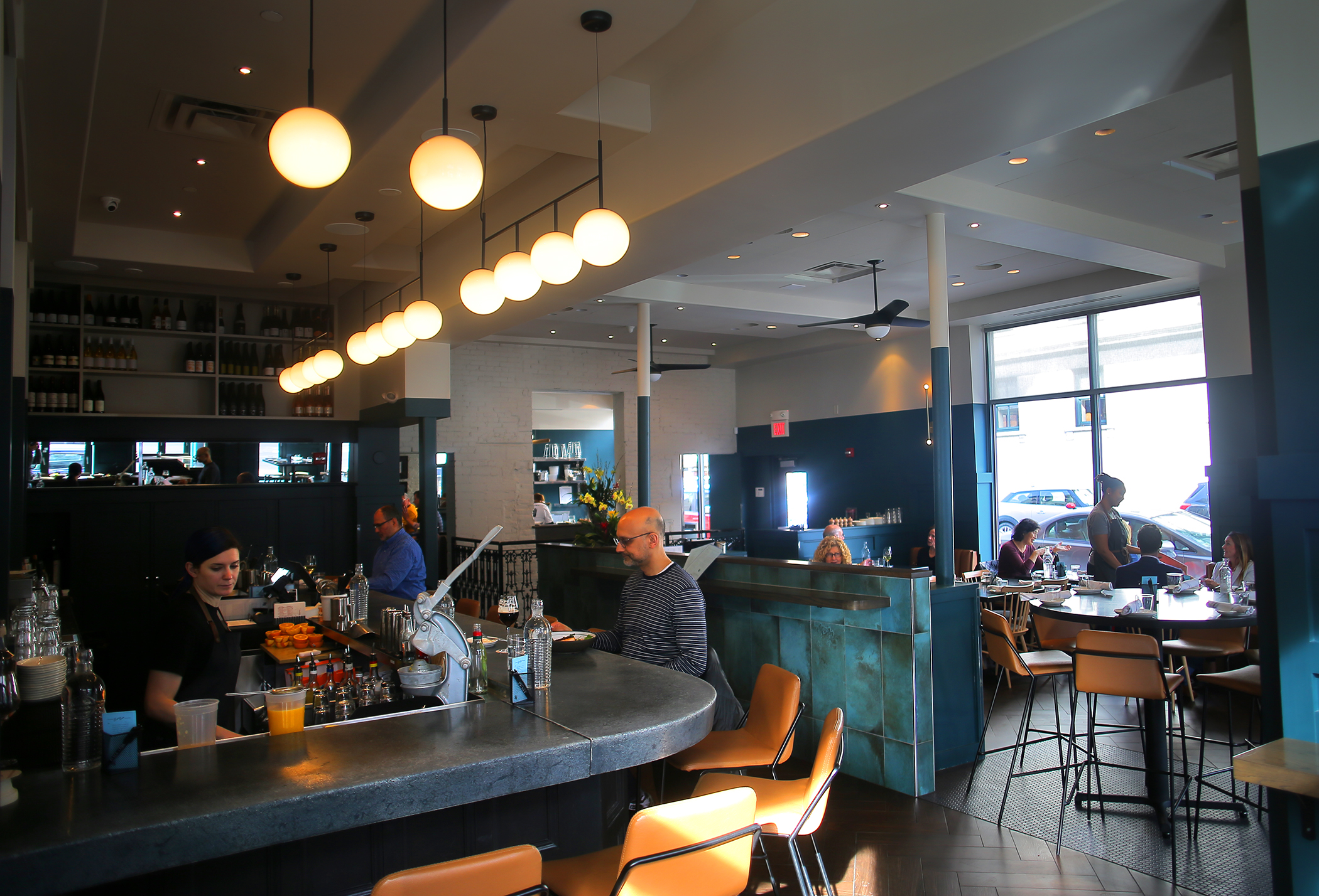 Interior of Black Lamb.