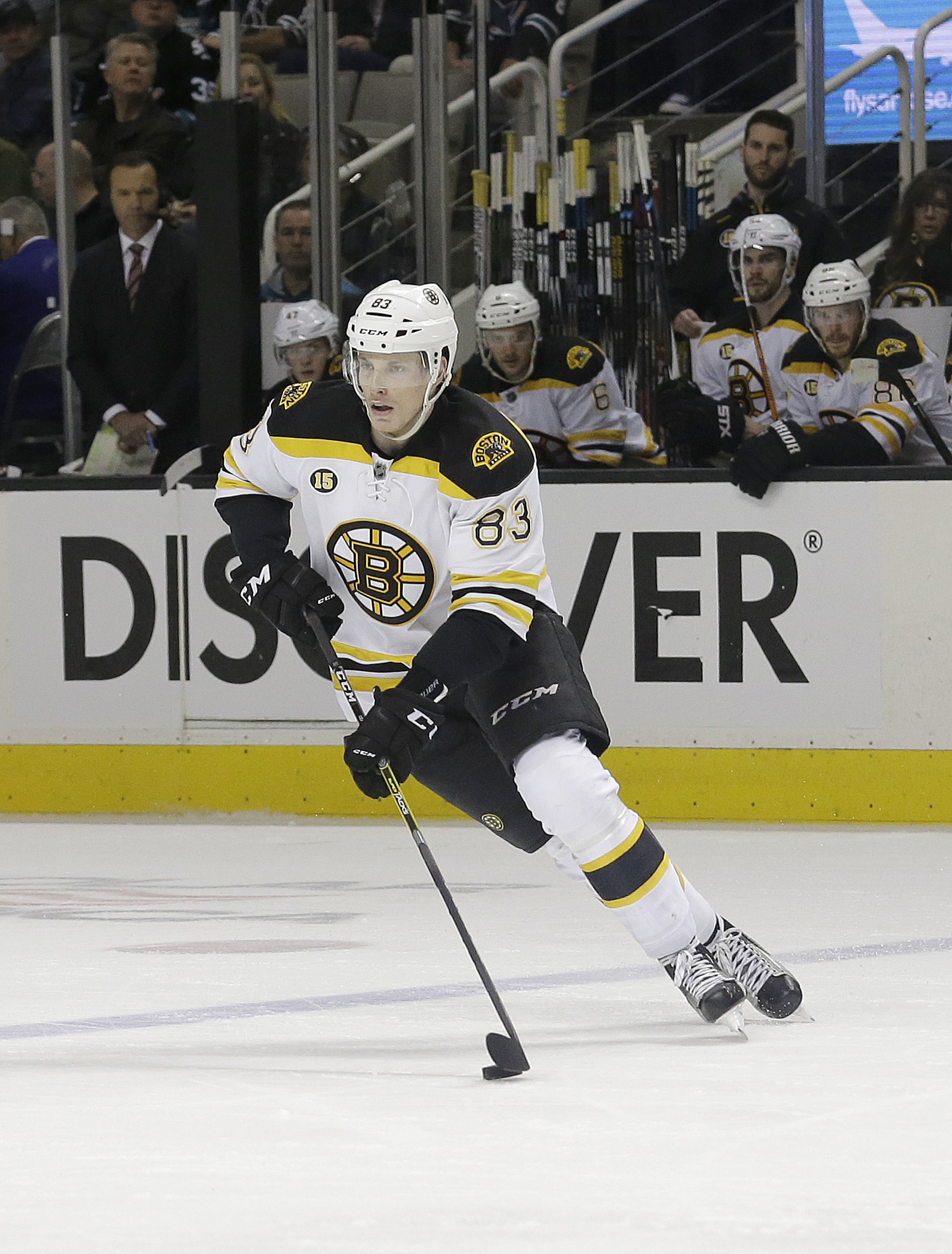 Peter Cehlarik has given the Bruins an option they weren’t sure they’d have heading into this year.
