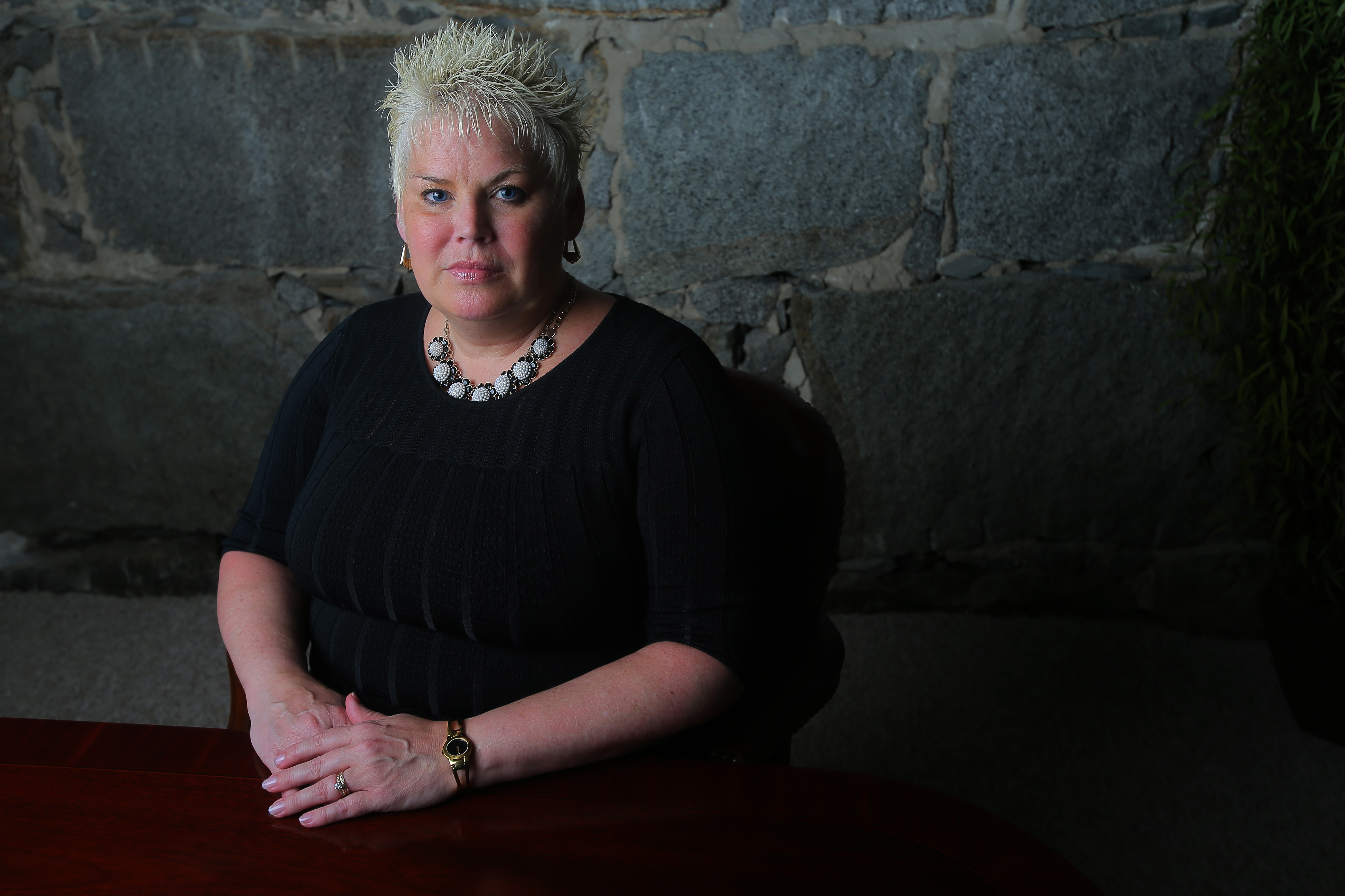 Defense attorney Rosemary Scapicchio, photographed in the basement of her office, was appointed to Steven James’s case in 2012.