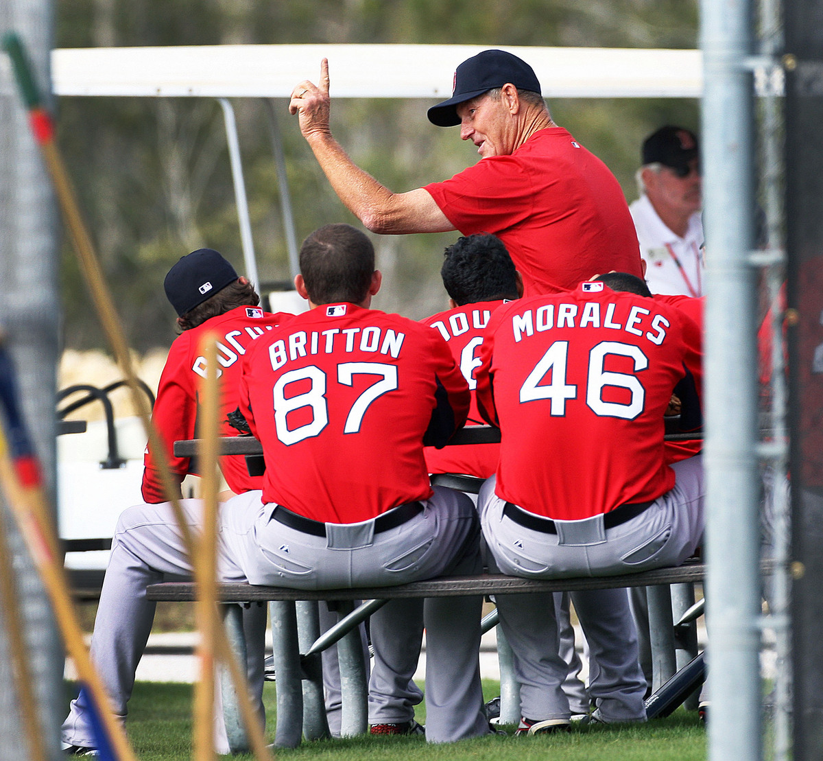 Jim Kaat, who had 283 wins and won 16 Gold Gloves during a 25-year major league career, talks to the Red Sox about pitching, and fielding the position.