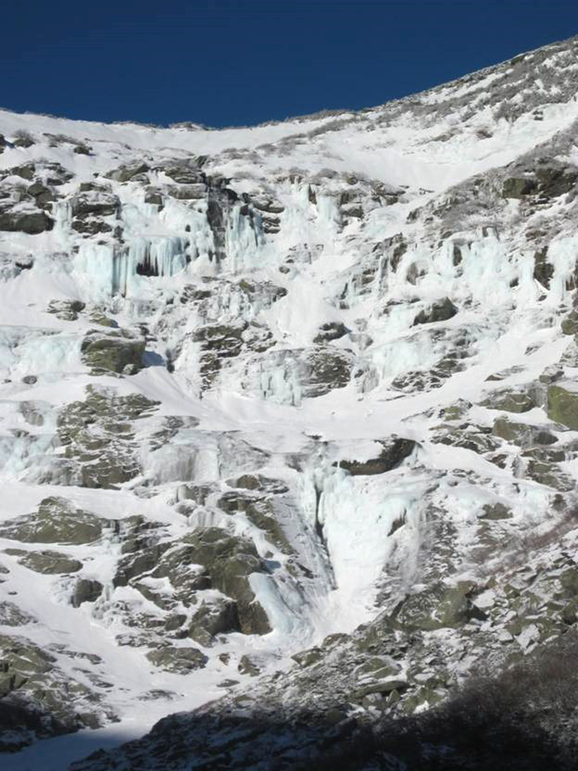 A pair of hikers fell roughly 754 feet down New Hampshire’s Tuckerman Ravine Saturday.