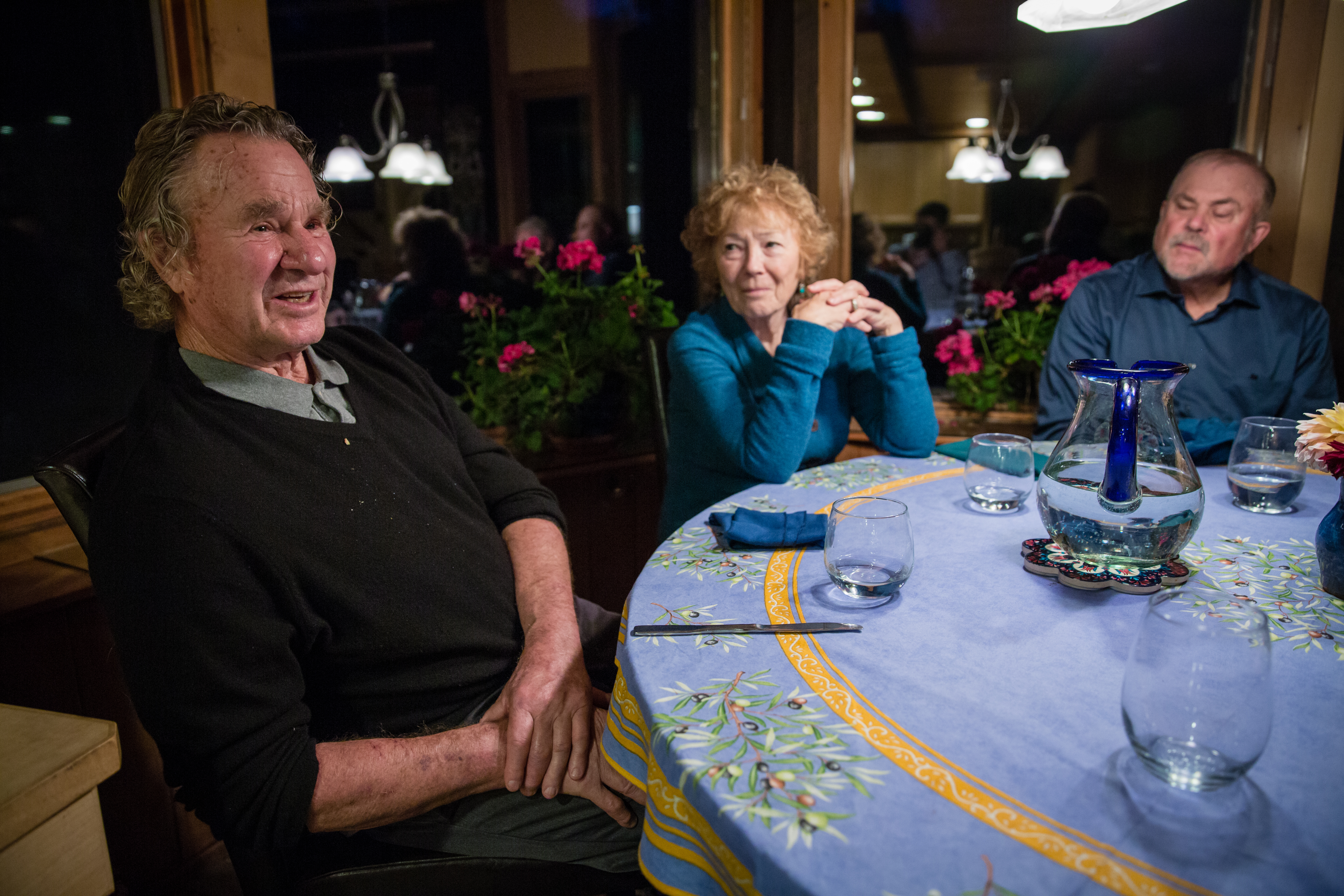 From left: Jim Perkins, Sharon Dunn, and Jay Frost.