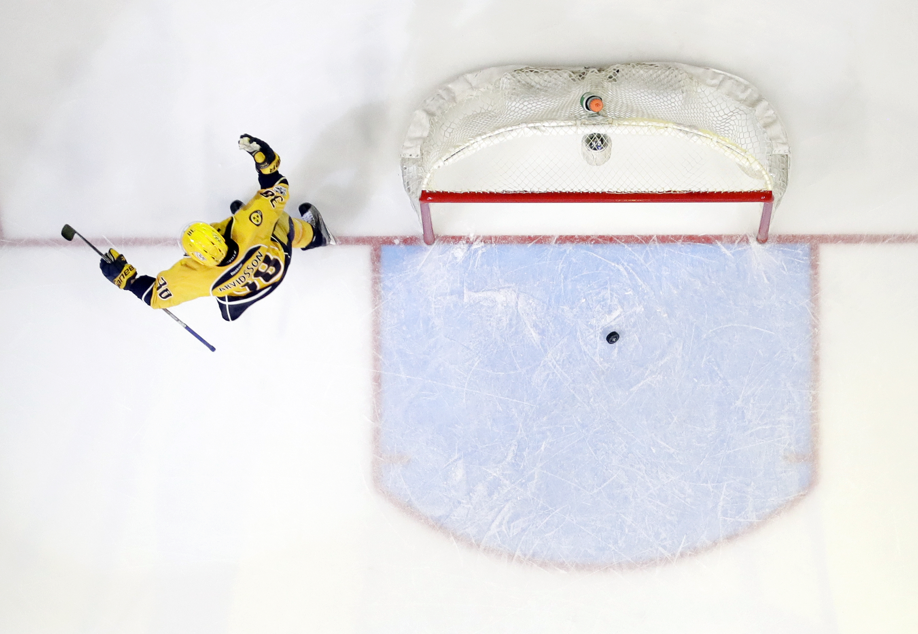 Viktor Arvidsson had 31-30—61 in 80 games for the Predators this season.