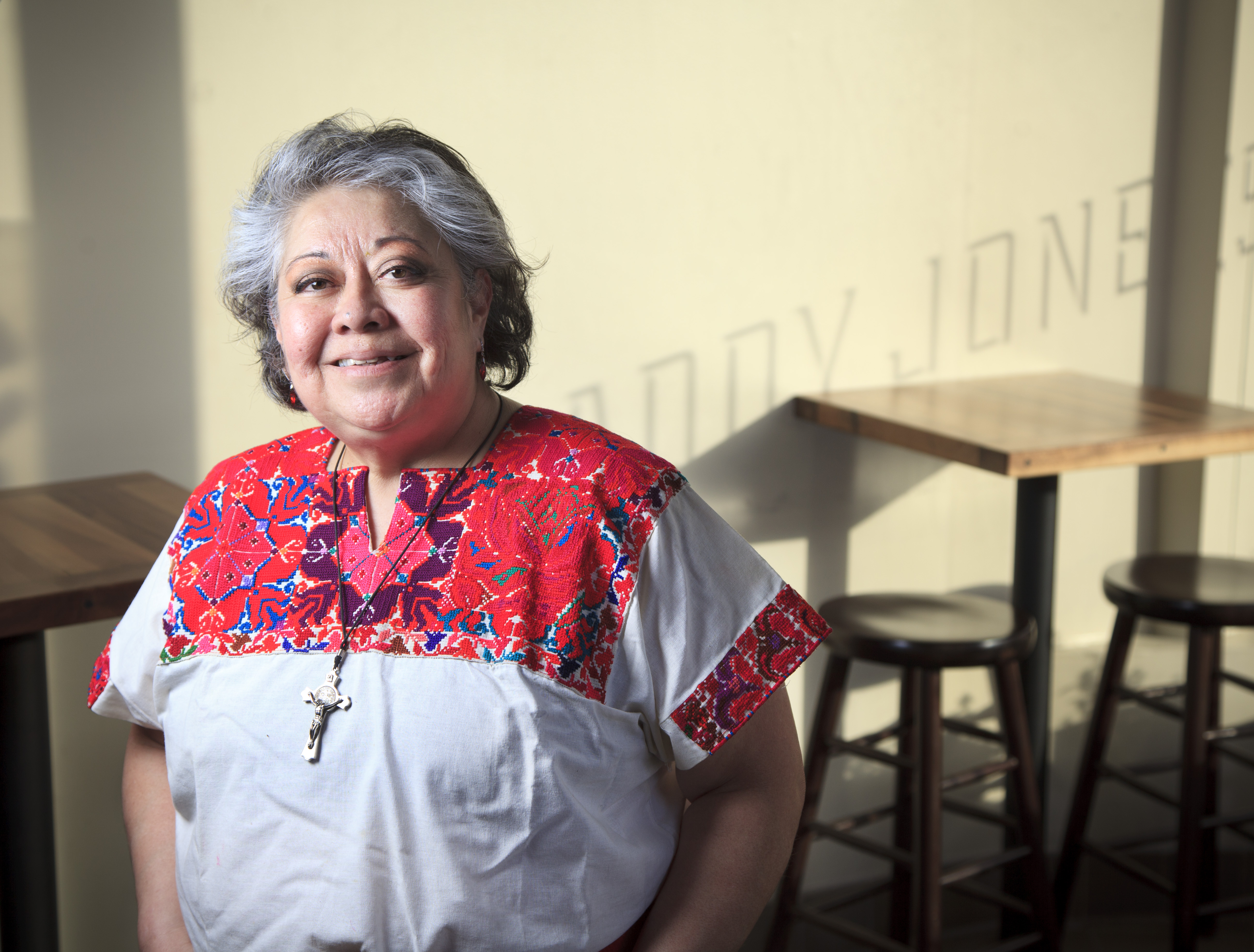 Julie King of Villa Mexico Cafe.