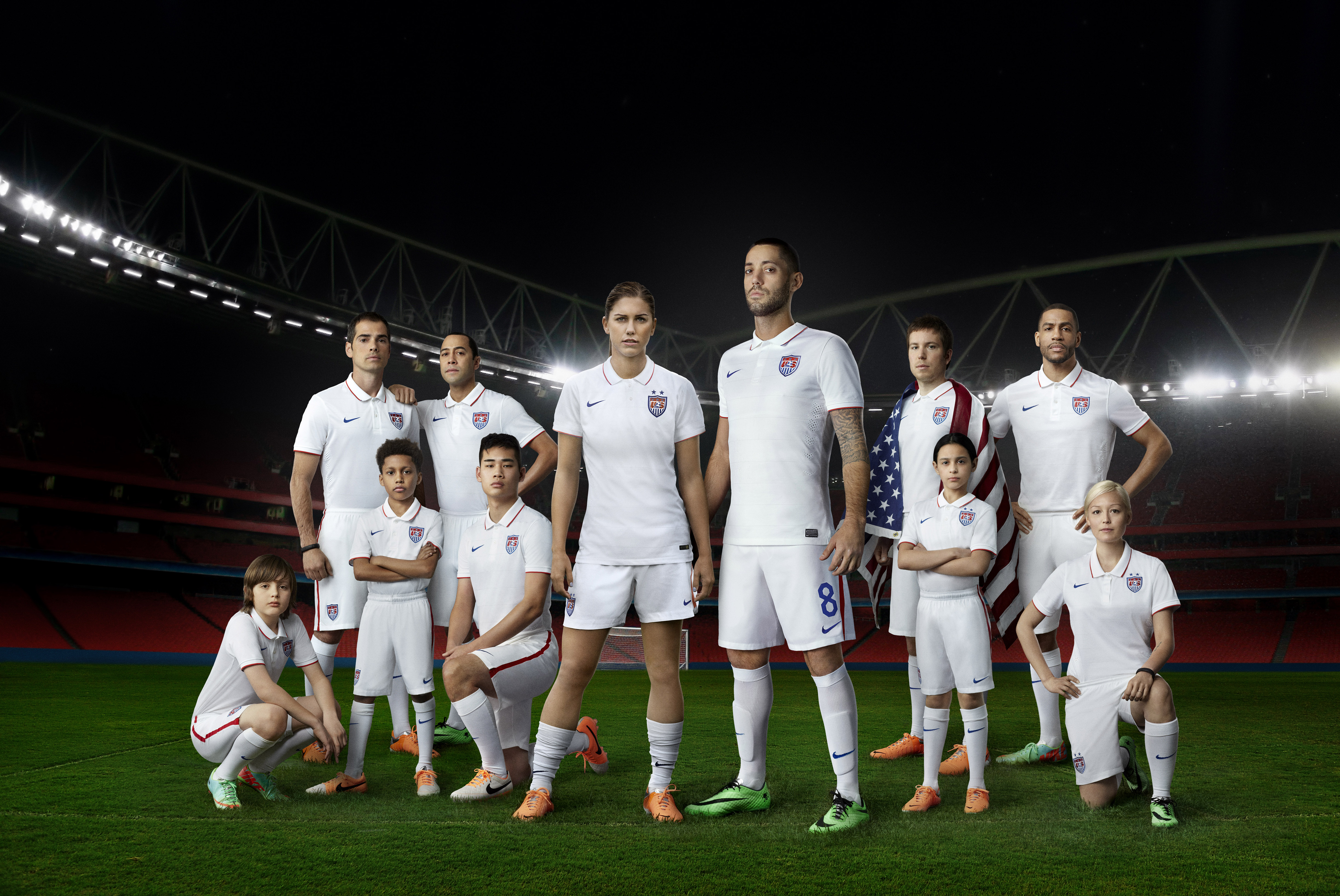 The new US Soccer uniforms.